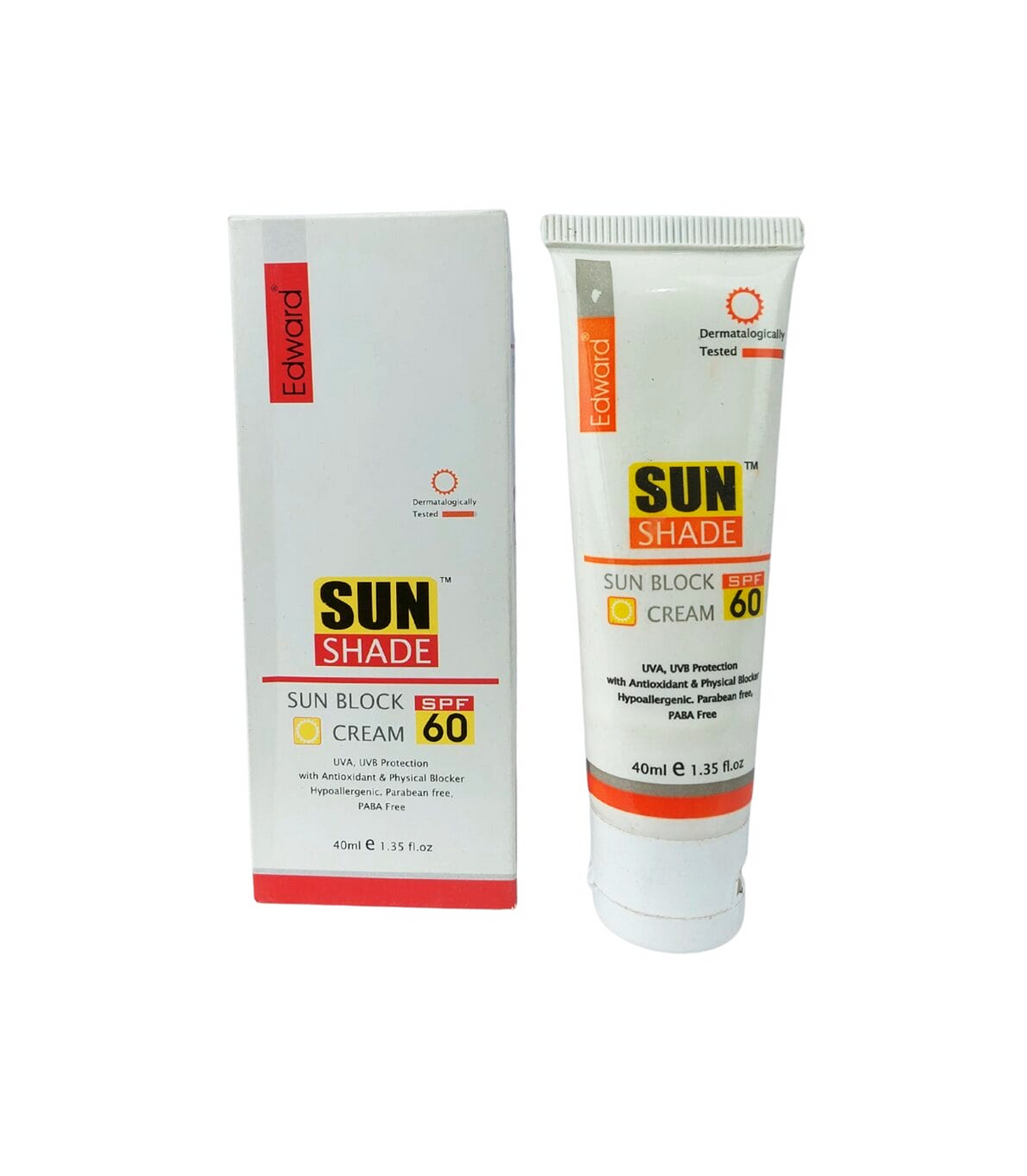 crm sunblock sun shade spf60 40ml