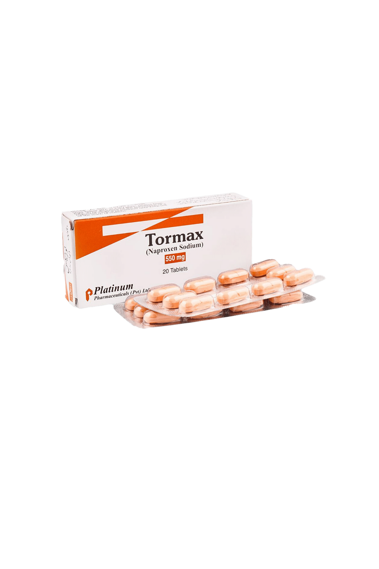 tab tormax 550mg 20s
