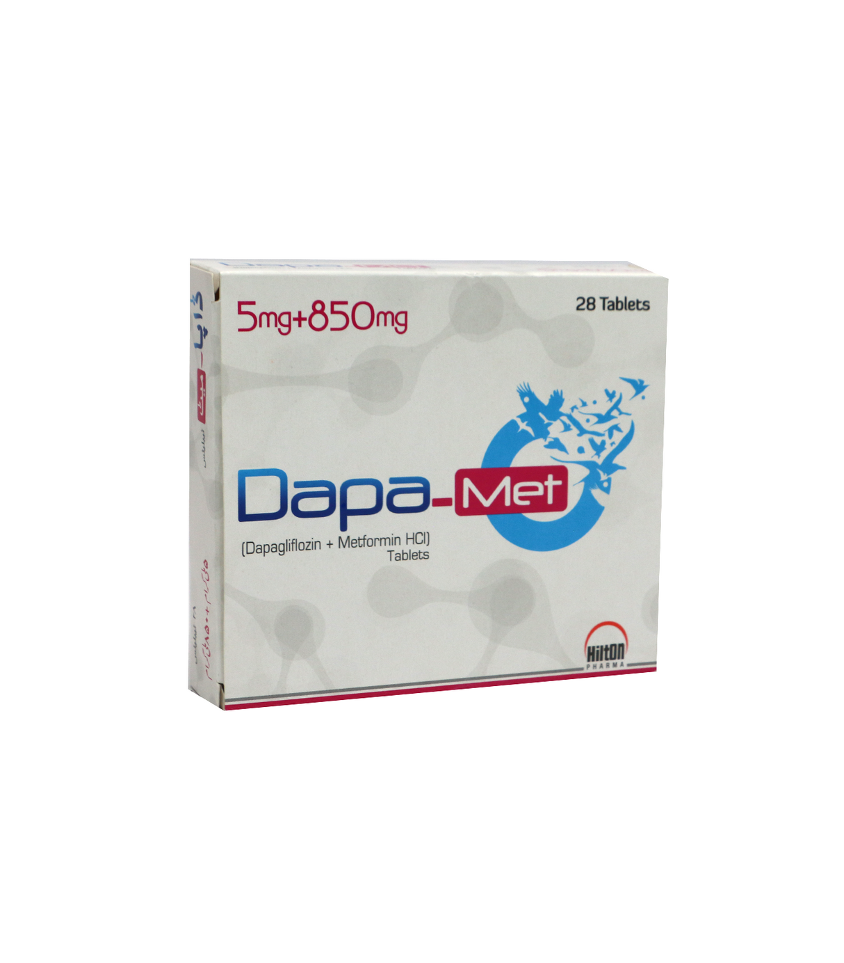 tab dapa met 5/850mg 28s