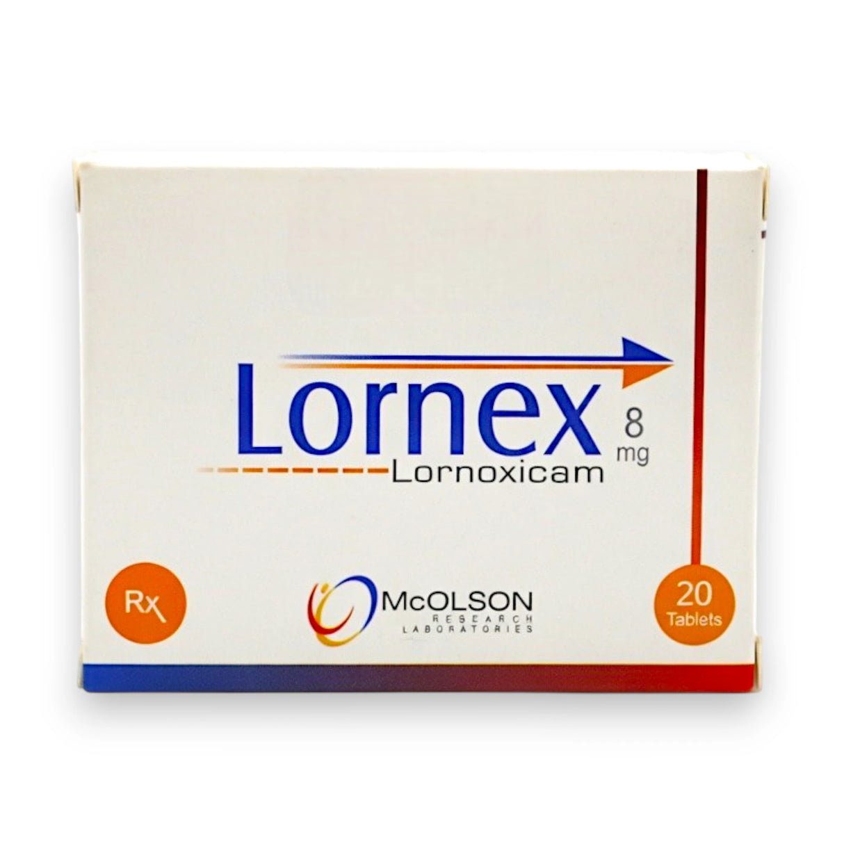 tablets lornex 8mg 20s