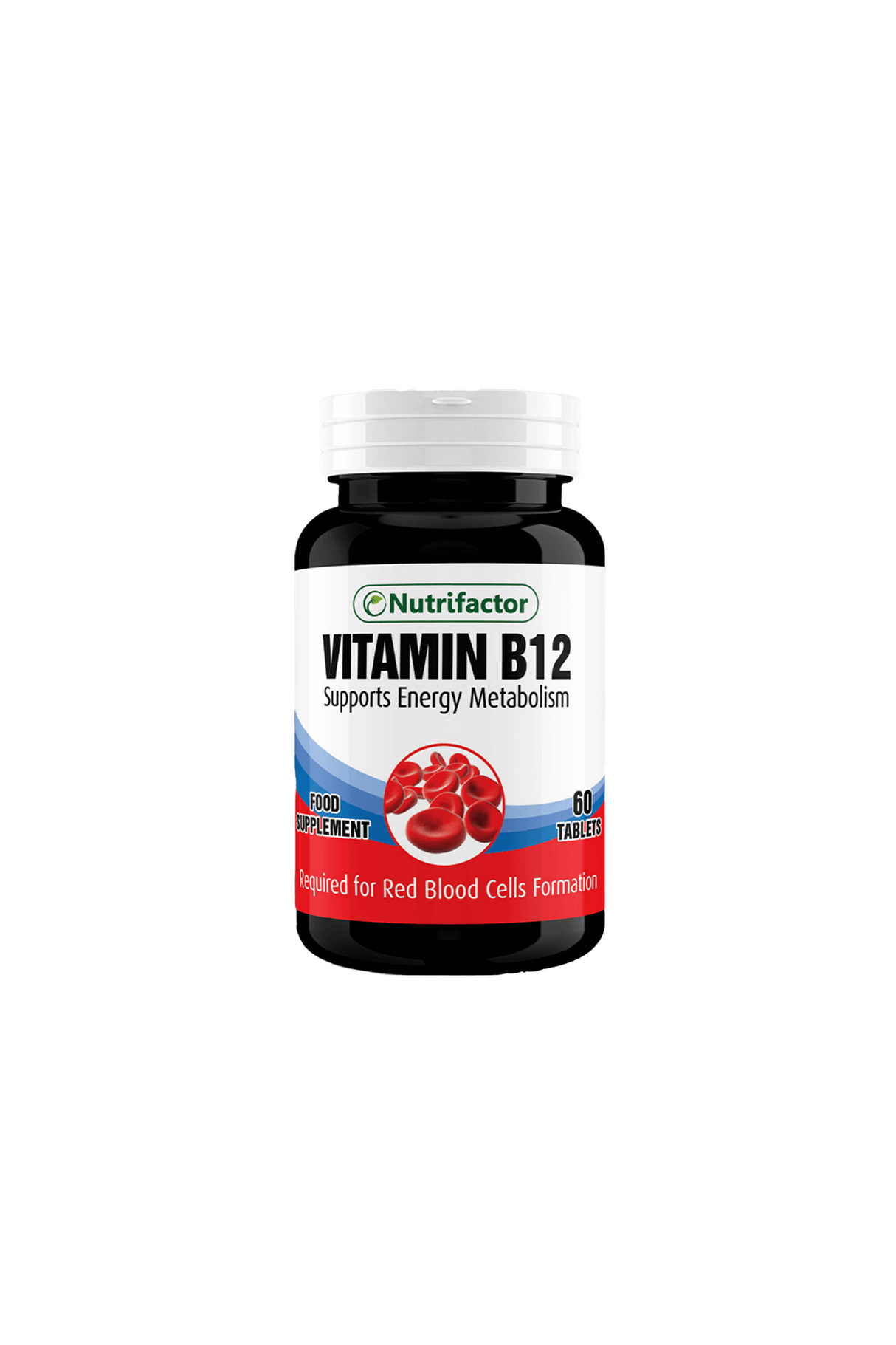 nutrifactor tab vitamin b12 60t 1s