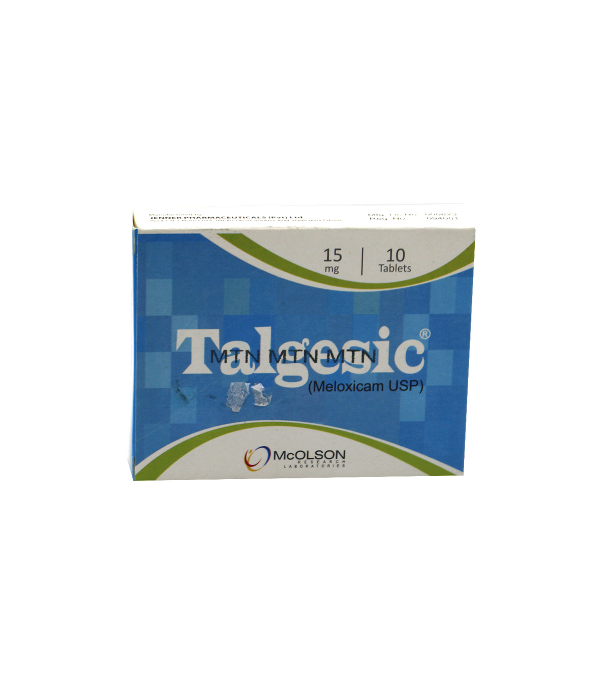 tab talgesic 15mg 10s