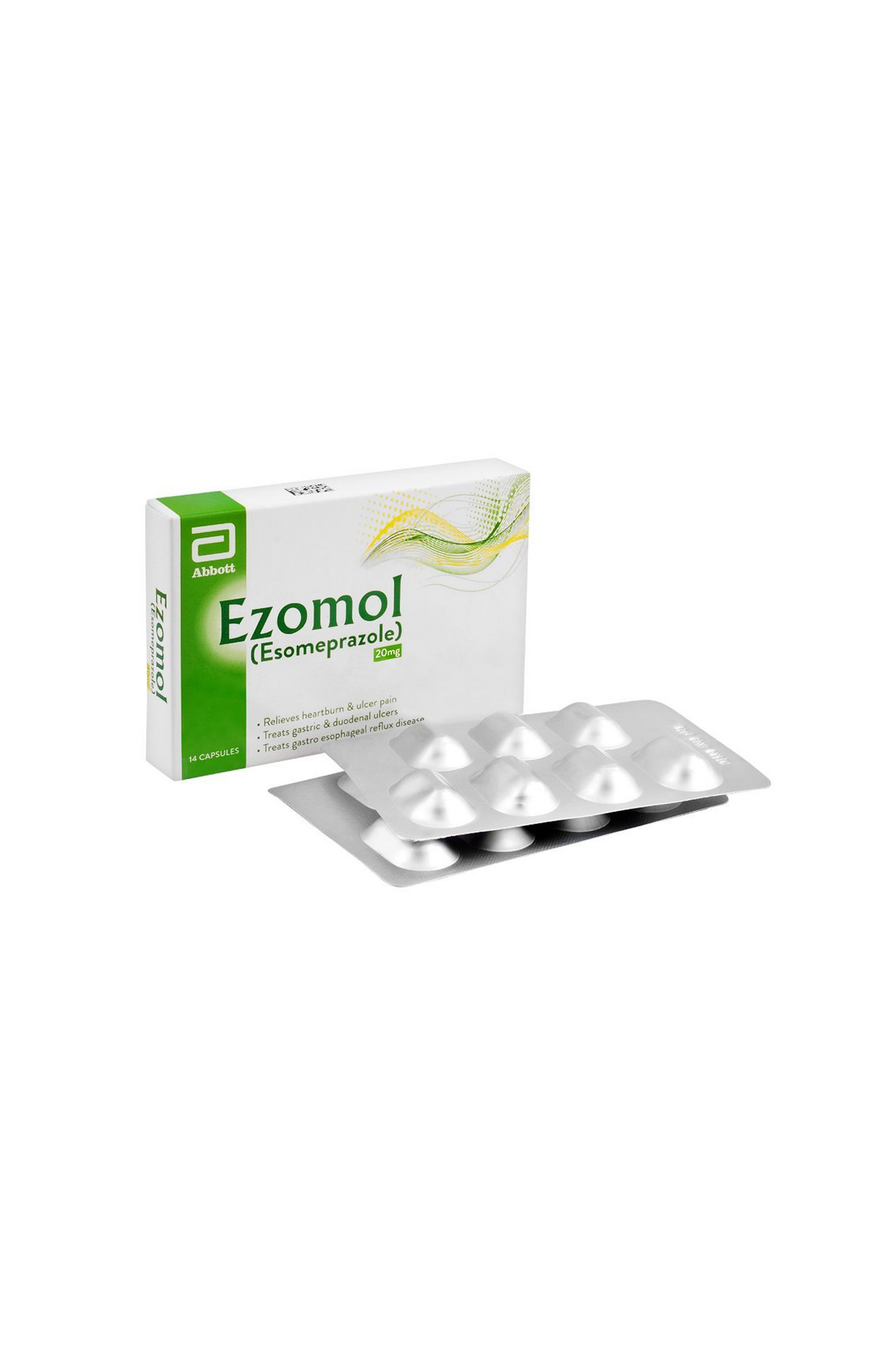 cap ezomol 20mg 14s abbot