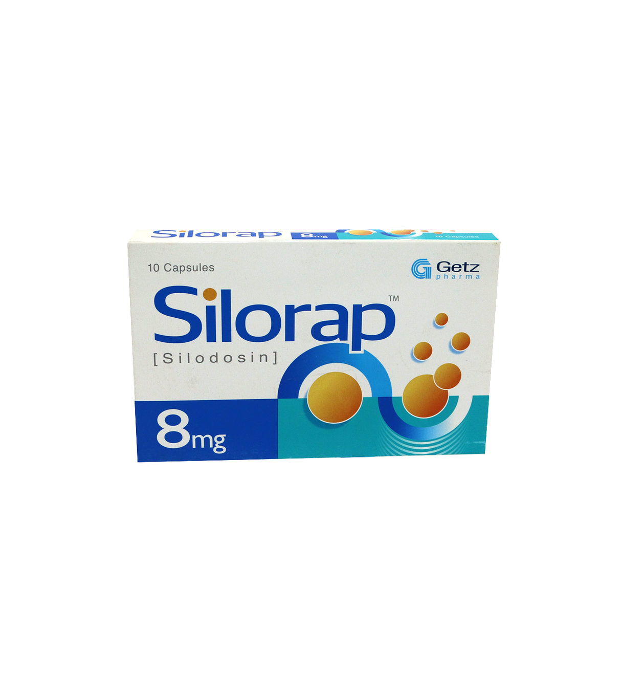 cap silorap 8mg 20s