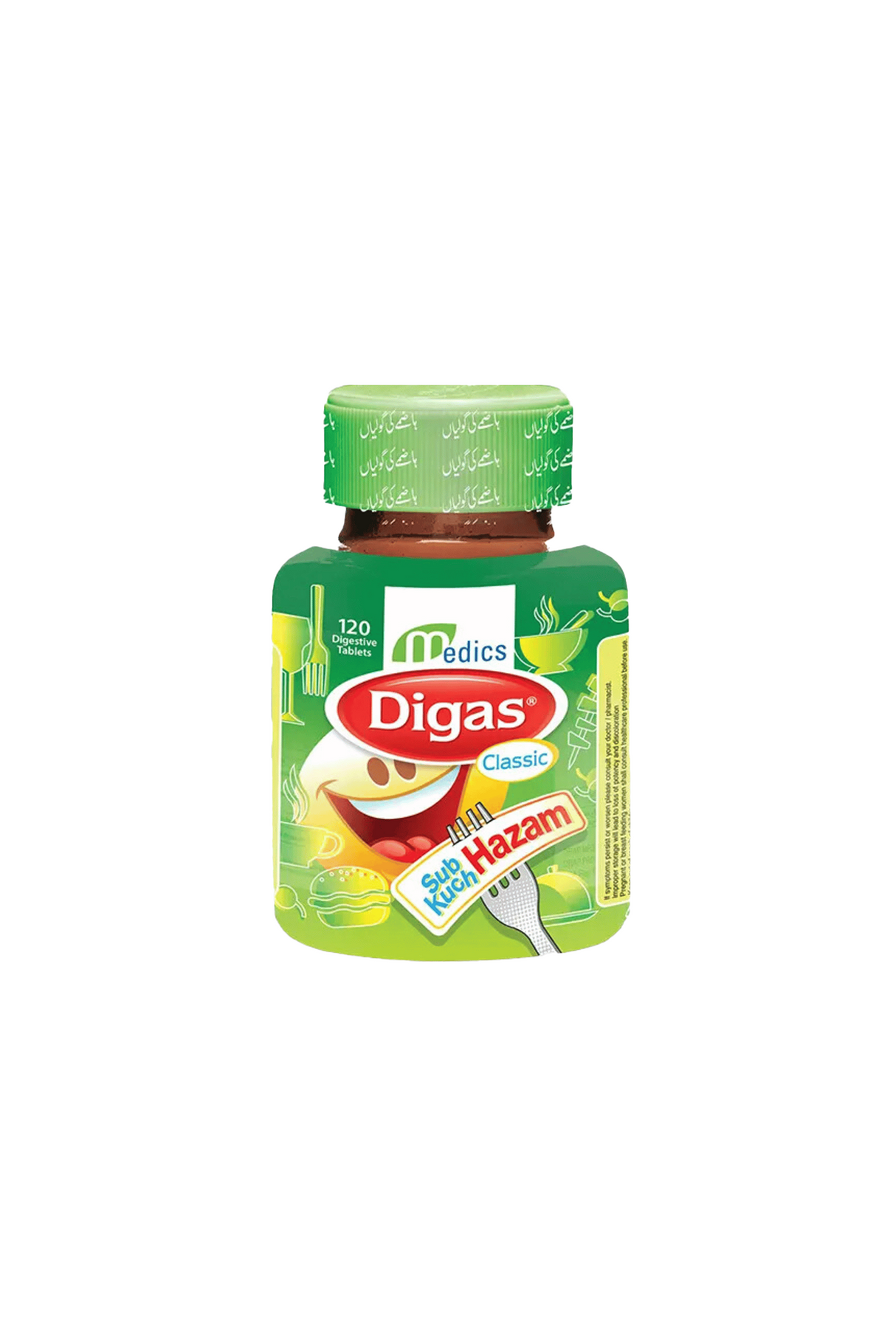 tab digas classic 120t 1s medics