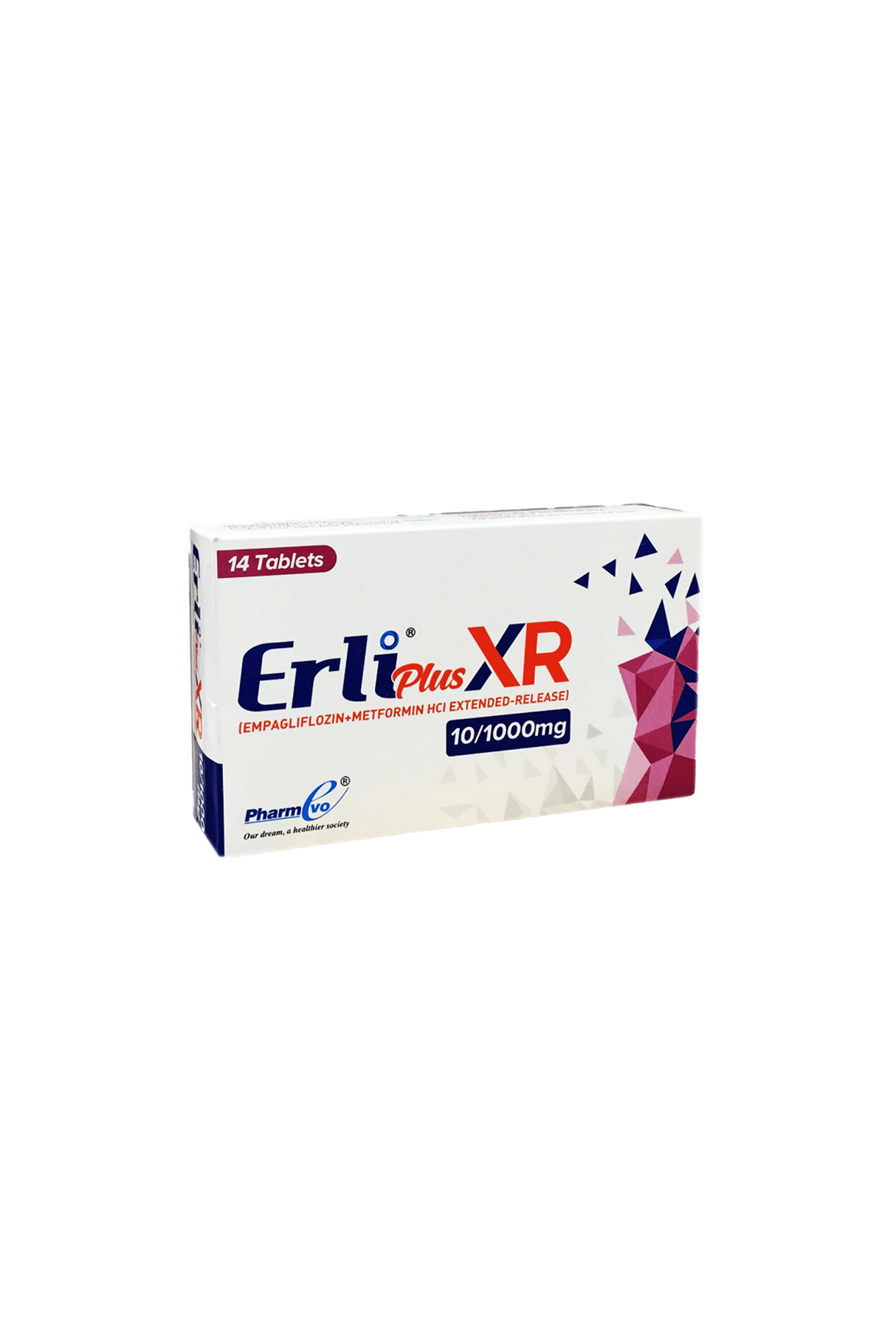tab erli plus xr 10/1000mg 14s