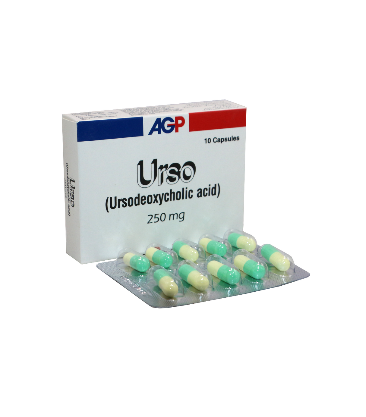 cap urso 250mg 10s