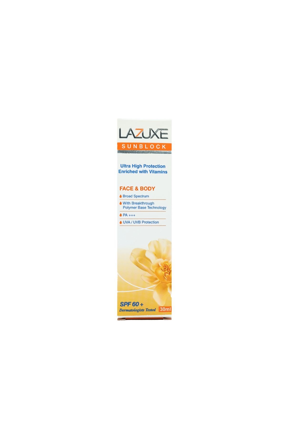 lazuxe sunblock broad spectrum 30ml