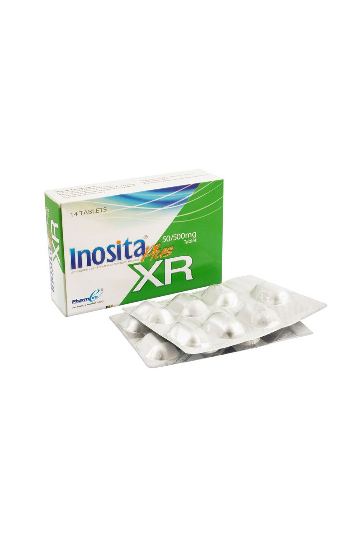 tab inosita plus xr 50/500mg 14s