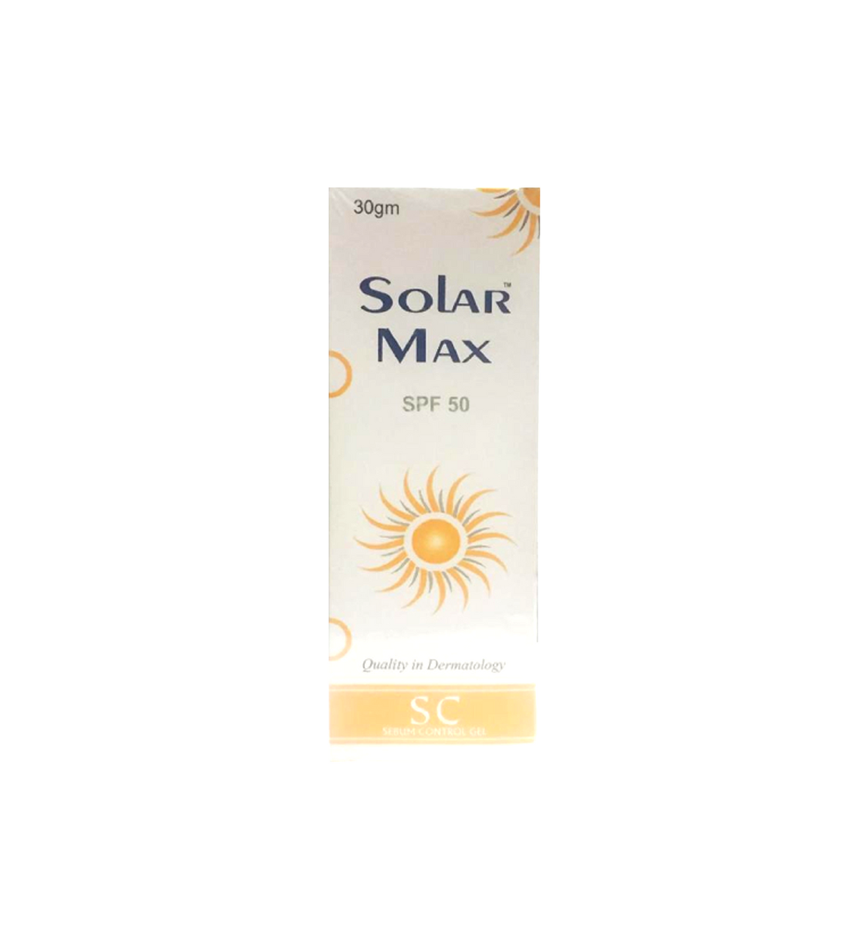 gel sunblock solar max sebum control 30g maxitech