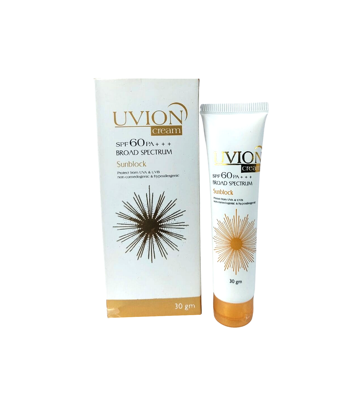 crm sunblock uvion spf60 30g