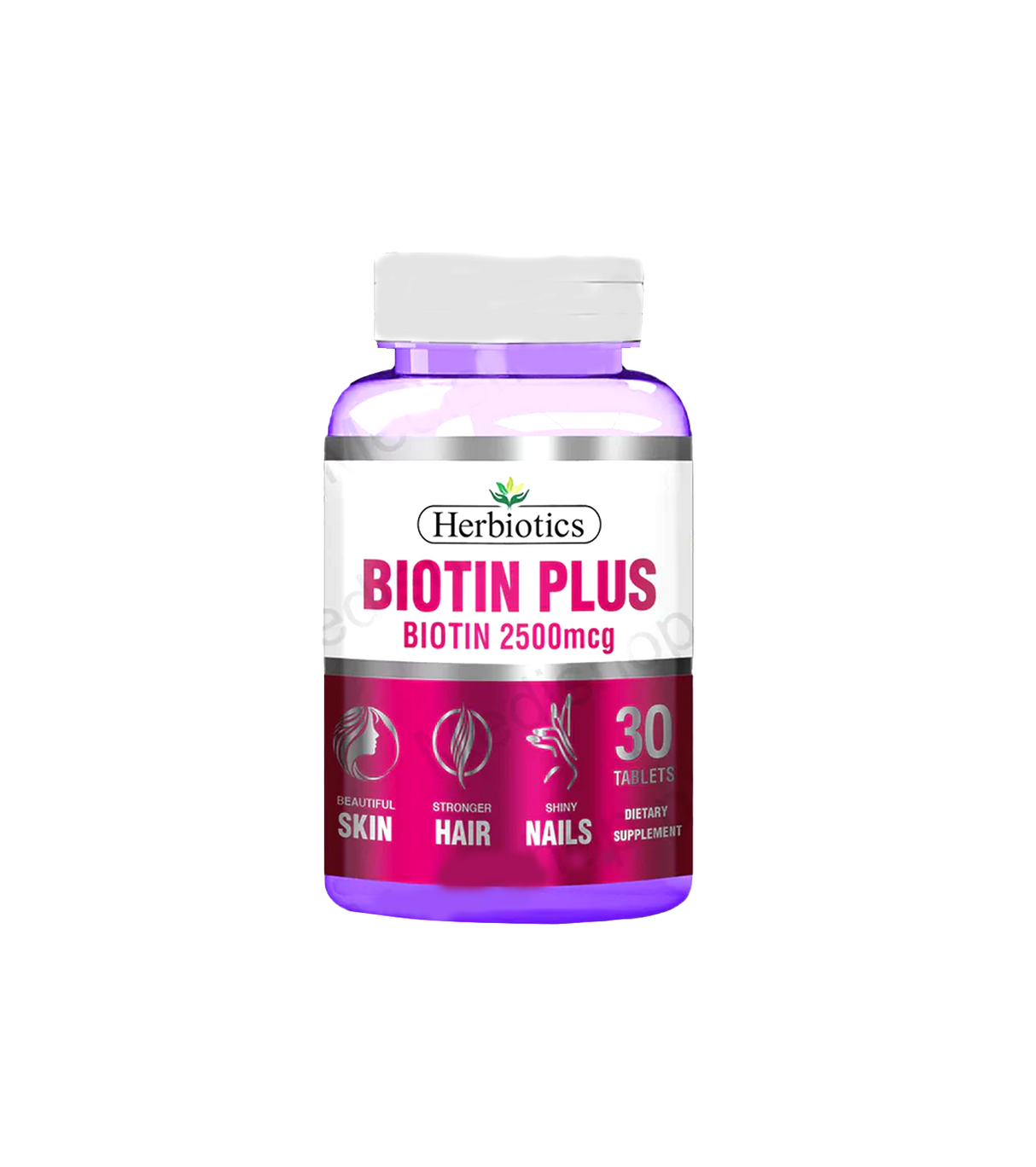herbiotics tab biotin plus 2500mcg 60t 1s