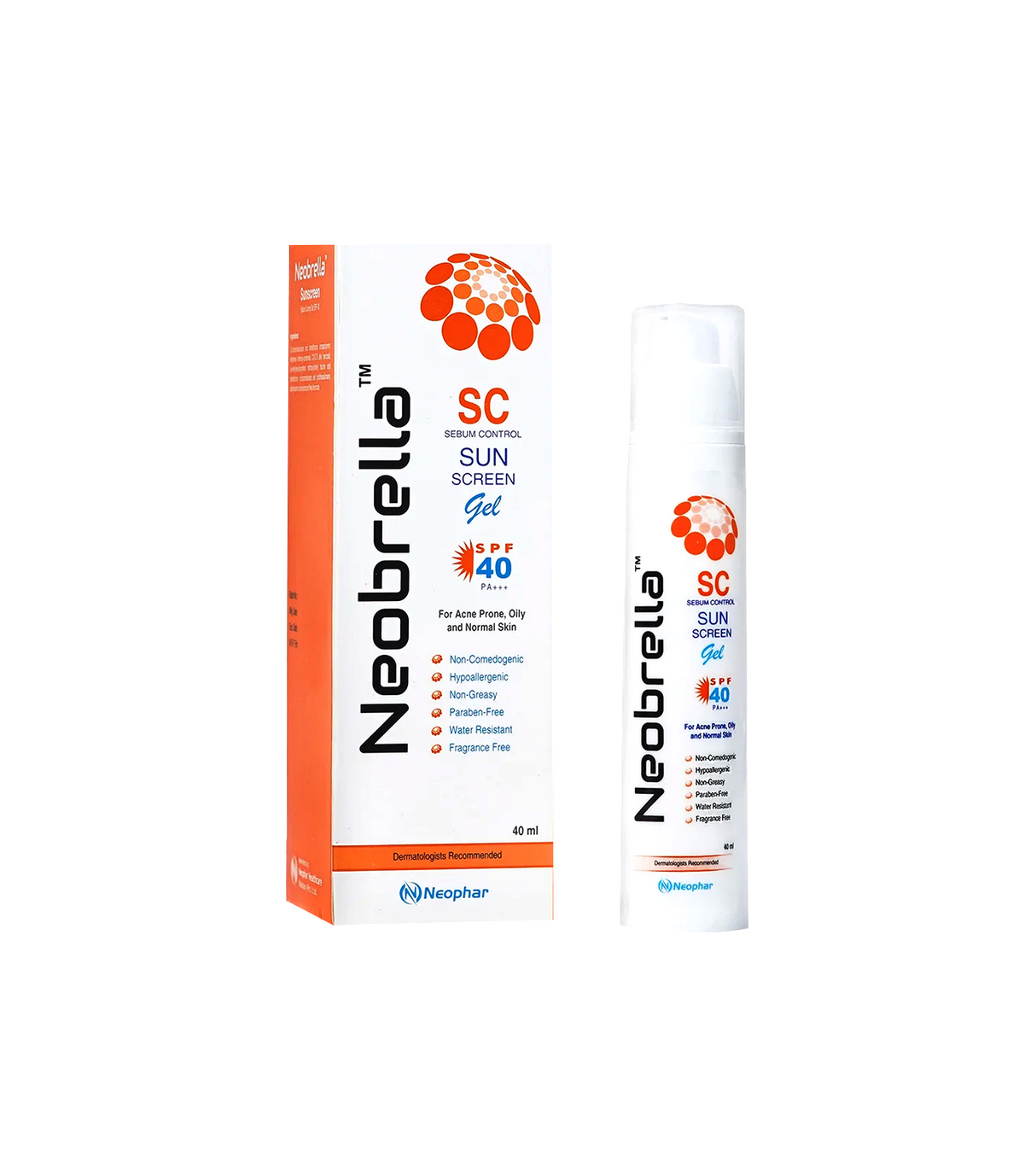 neobrella sun screen gel 40ml