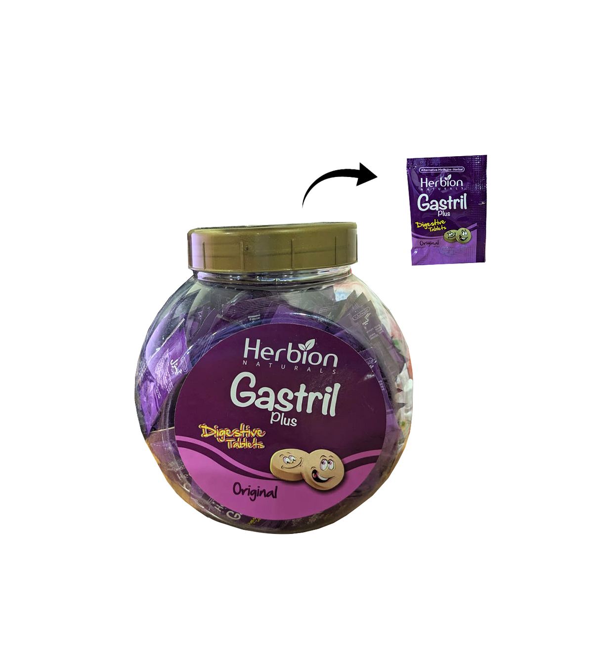 herbion sachet gastril plus original 200s