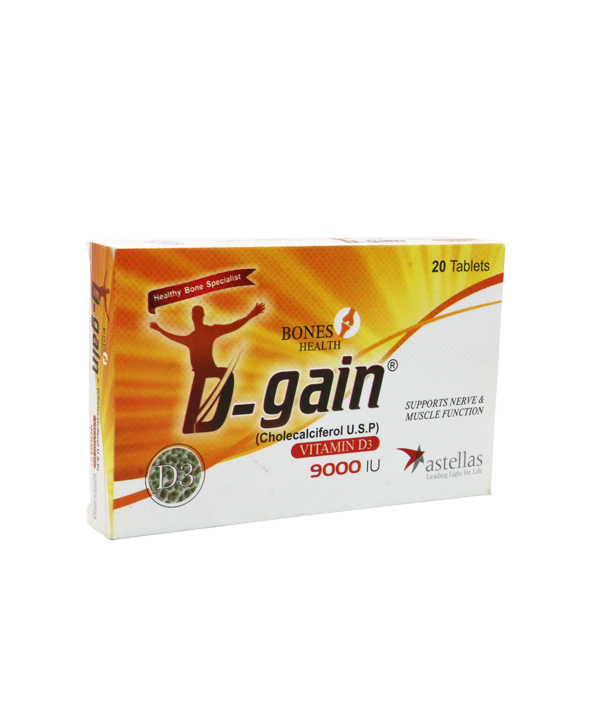 tab d gain 9000iu 20s