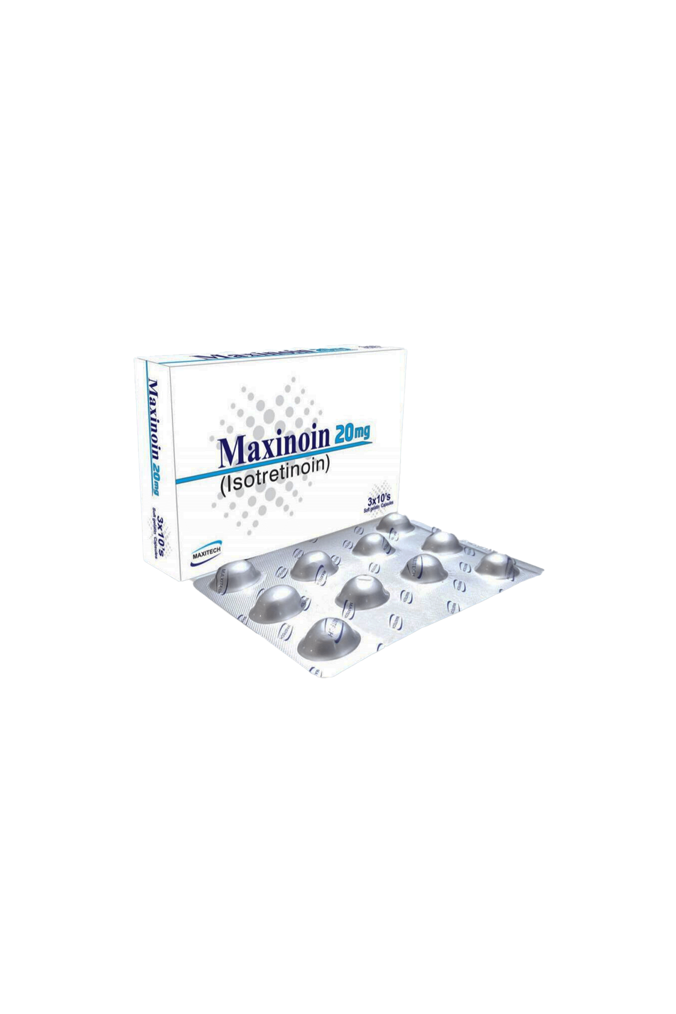 Maxitech Tab capsules maxinoin 20mg 30s maxitech – KK Mart