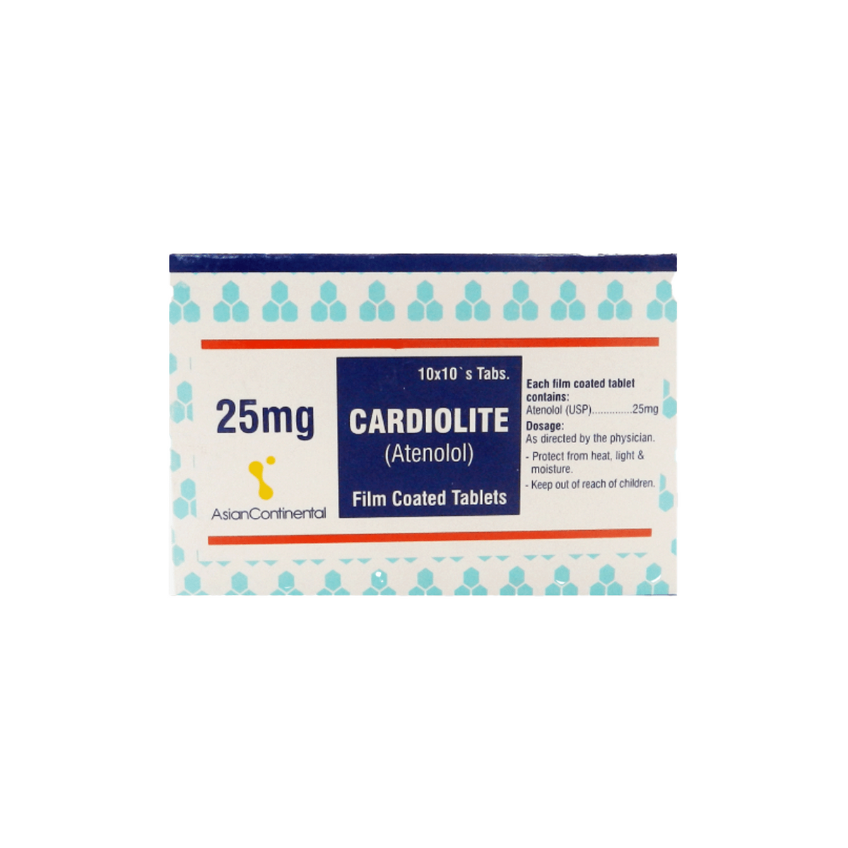 tab cardiolite 25mg 30s – KK Mart