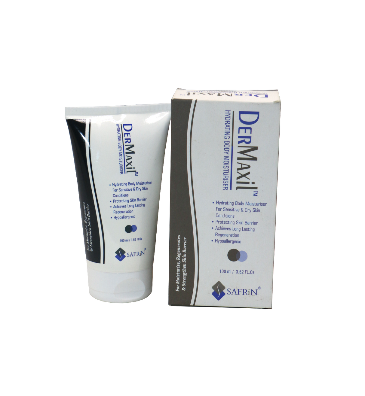 dermaxil hydrating body moisturiser 150ml