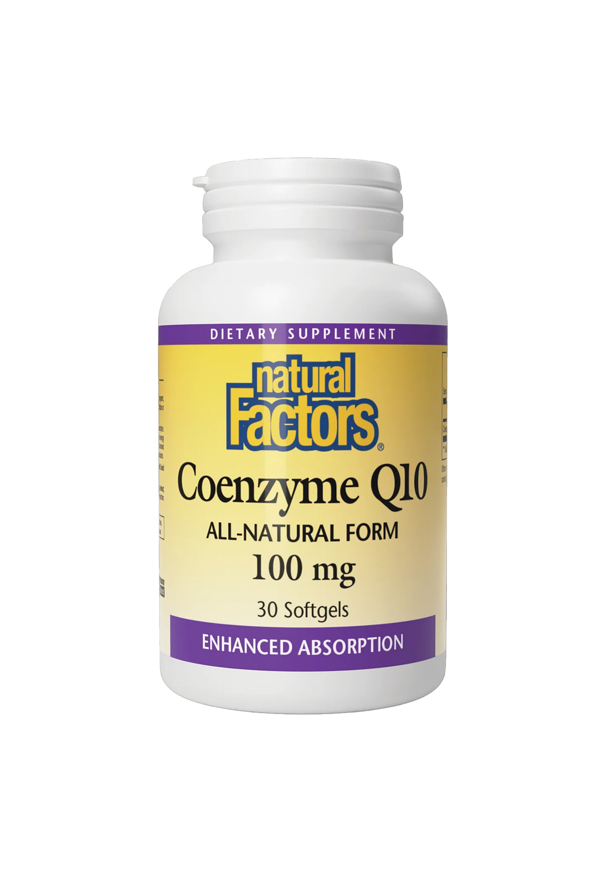 natural factors cap coenzyme q10 100mg 30p 1s