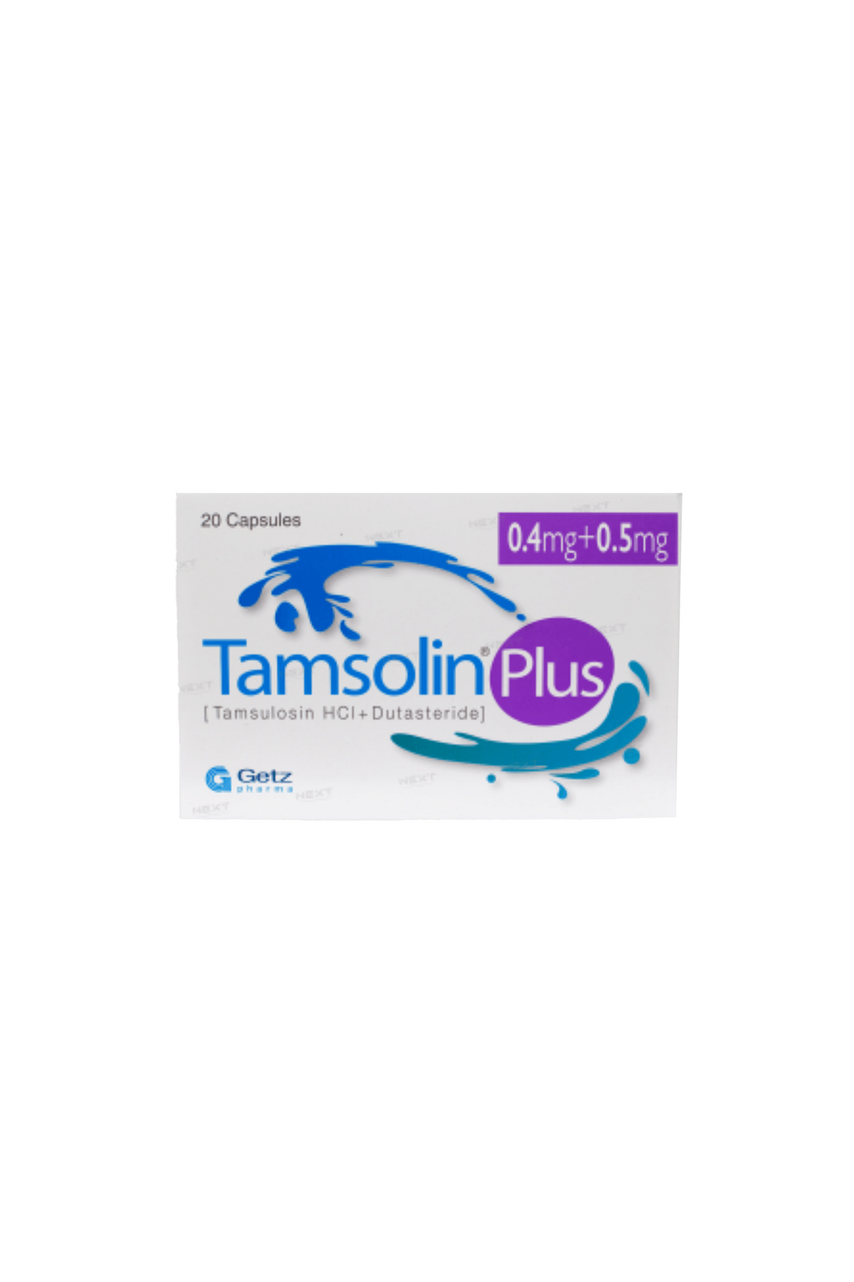 capsules tamsolin-d 0.4/0.5mg 20s