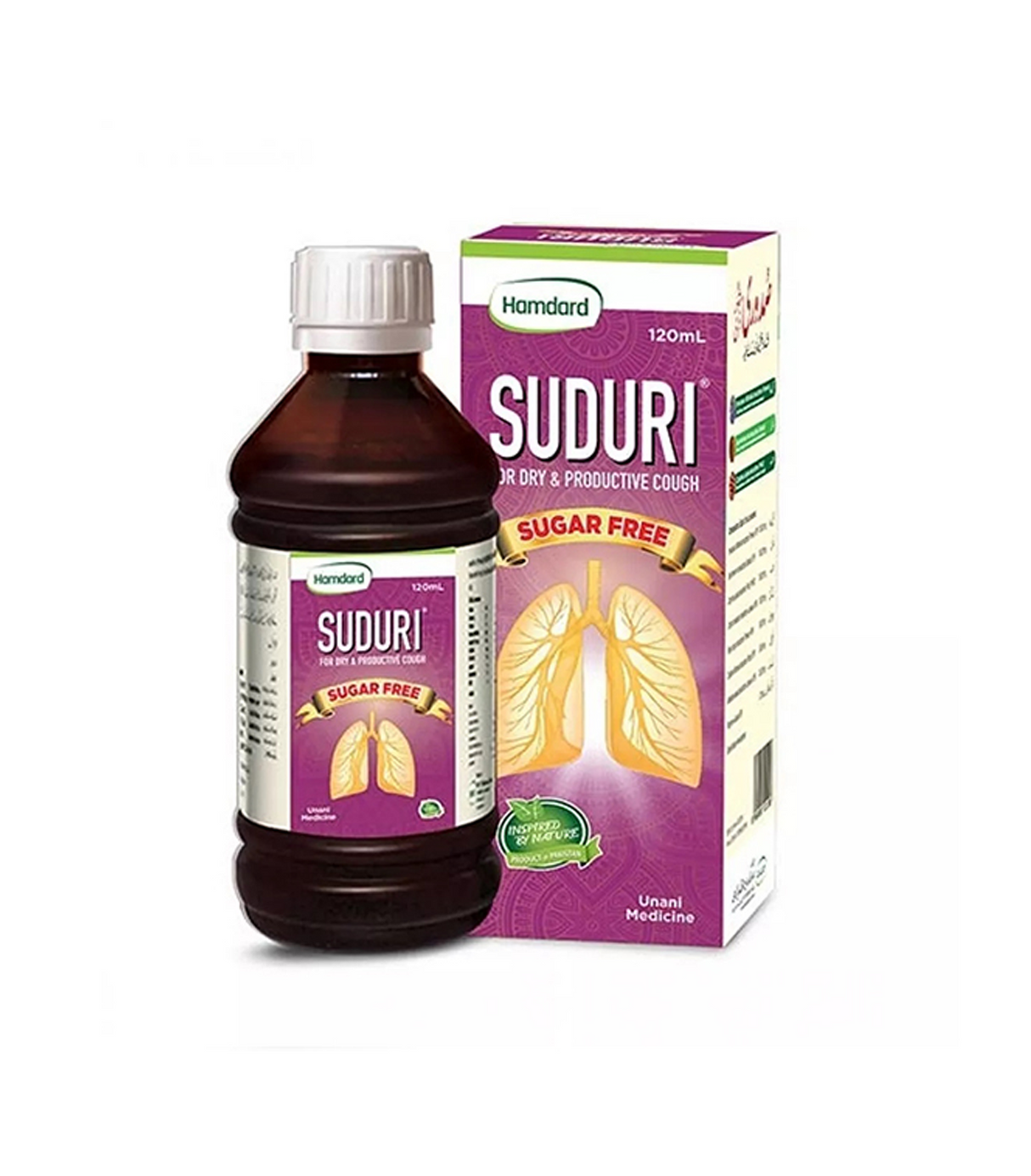 hamdard syp suduri sugar free 120ml