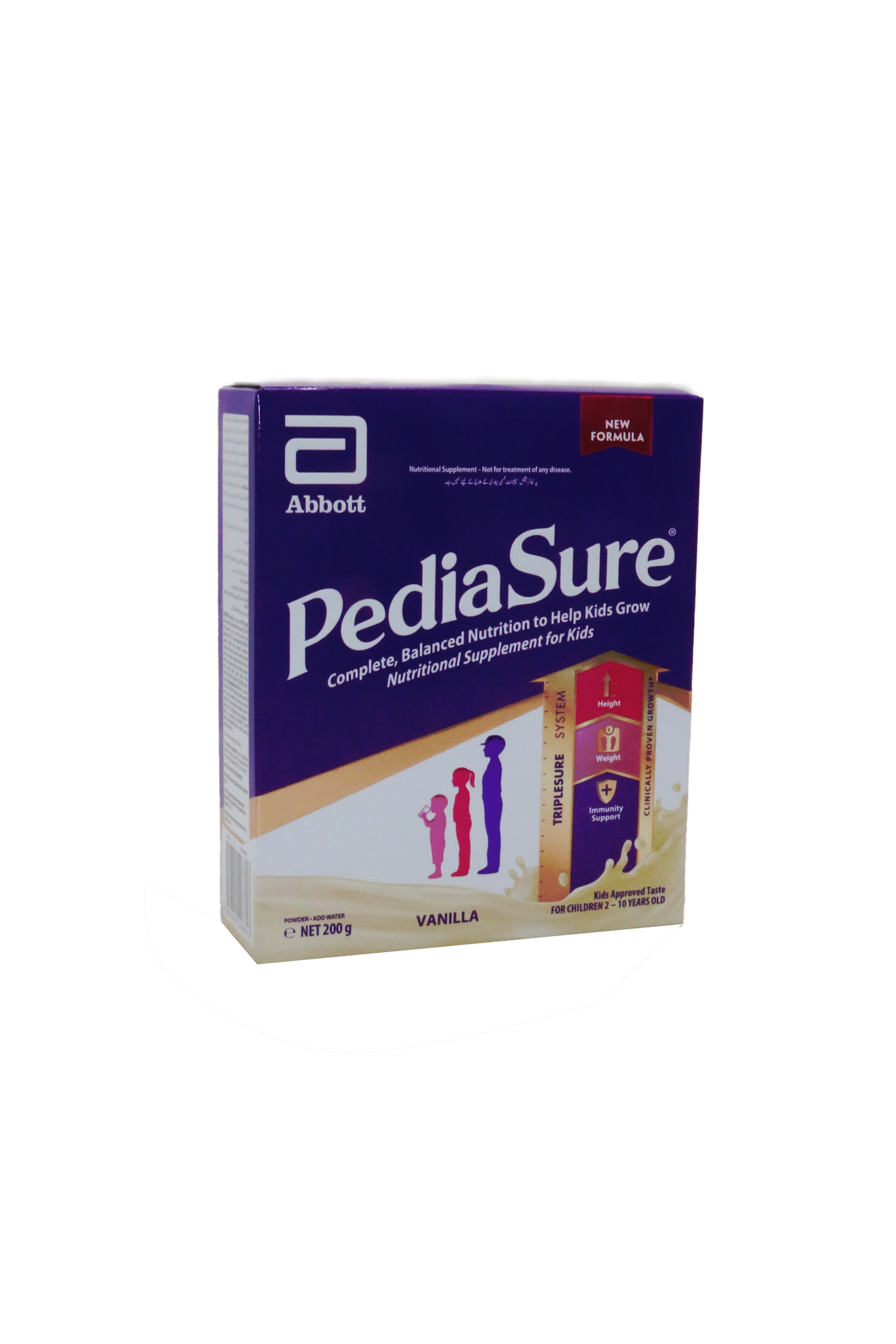pediasure milk powder vanilla sp 200g