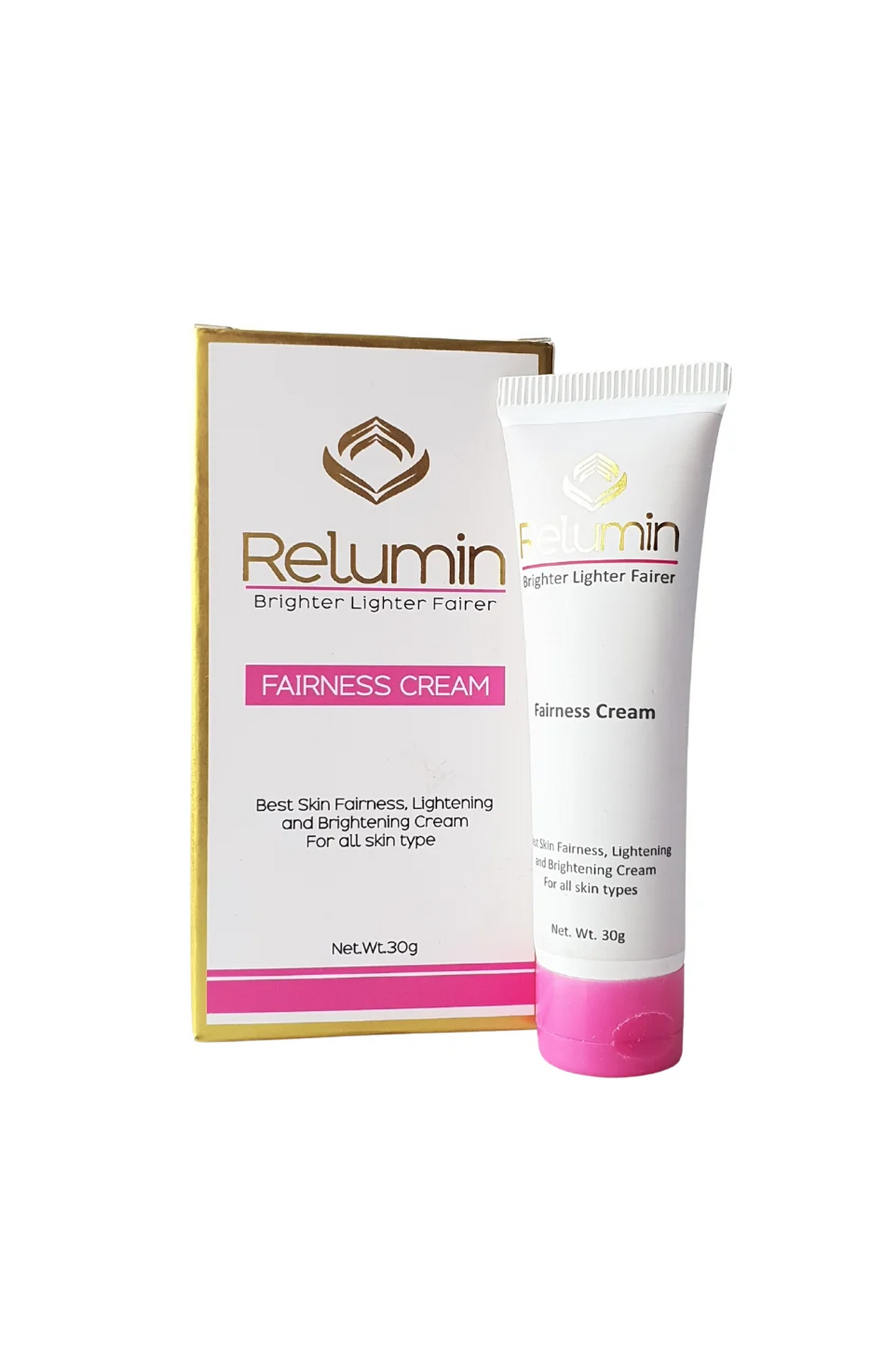 crm relumin fairness 30g asra derm