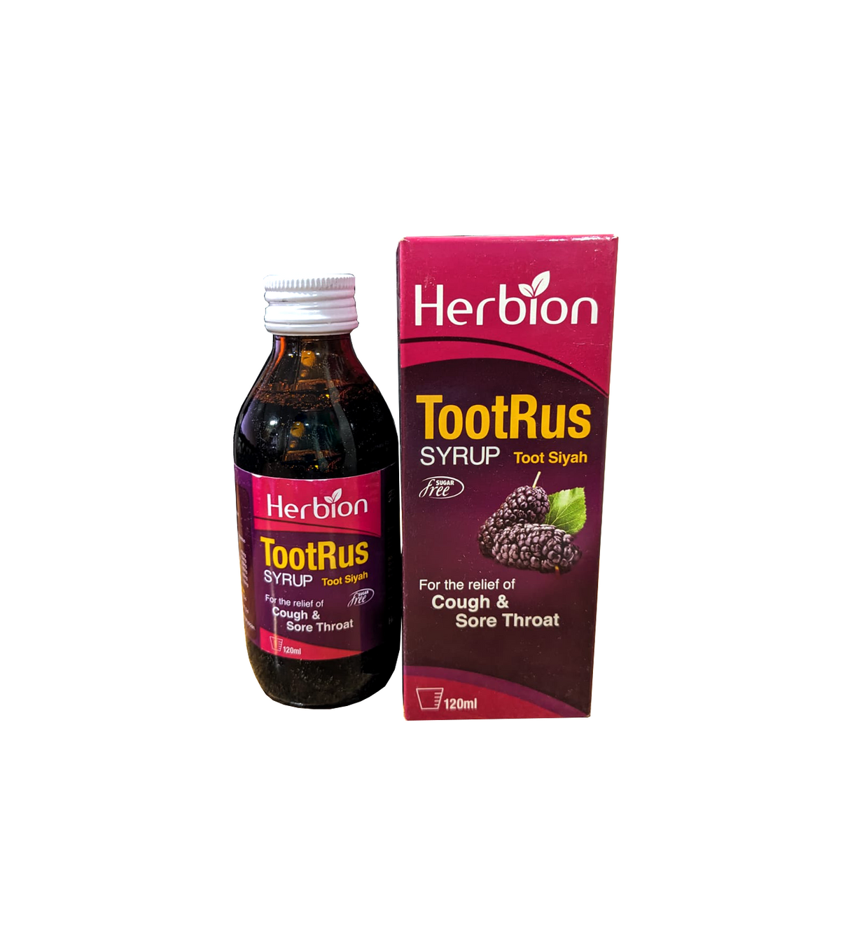 herbion syp tootrus sugar free 120ml