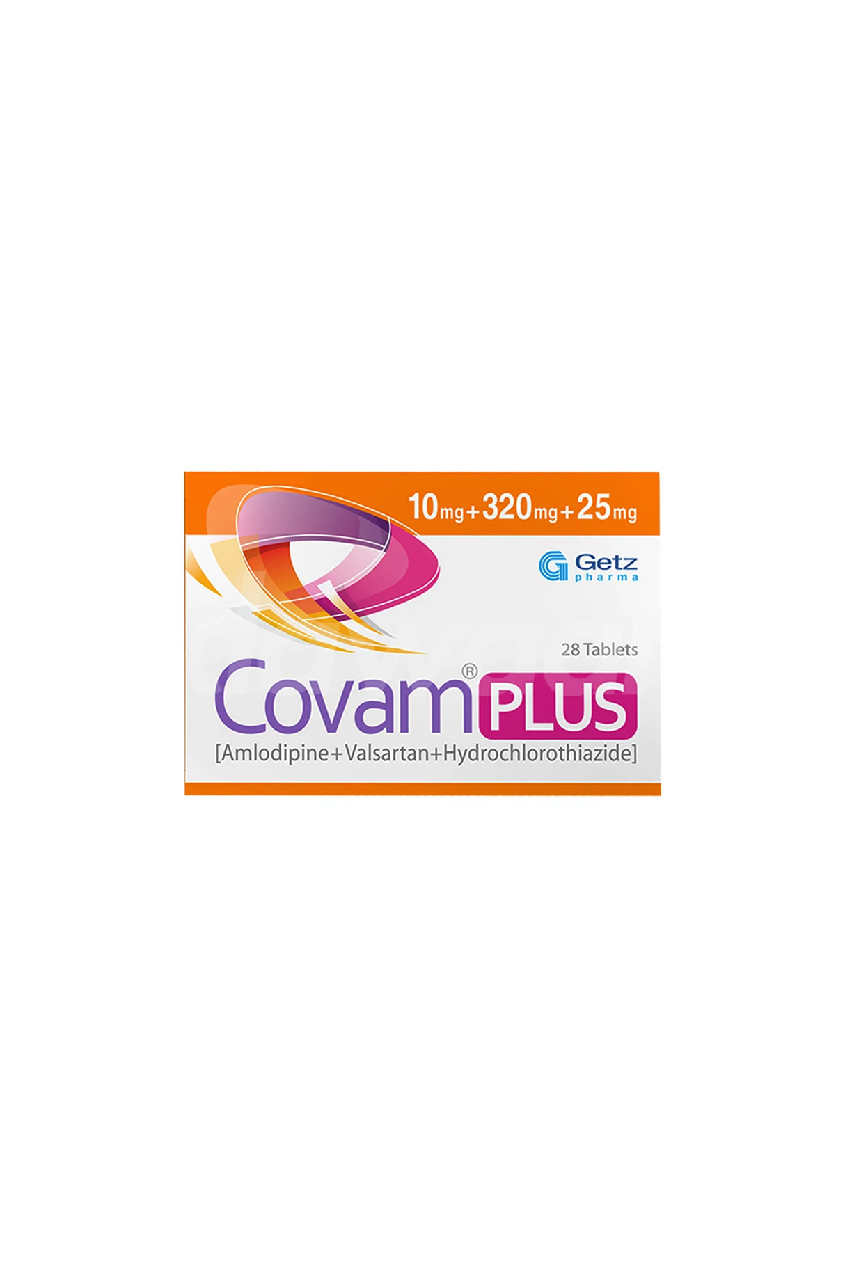 tab covam plus 10mg/320mg/25mg 28s