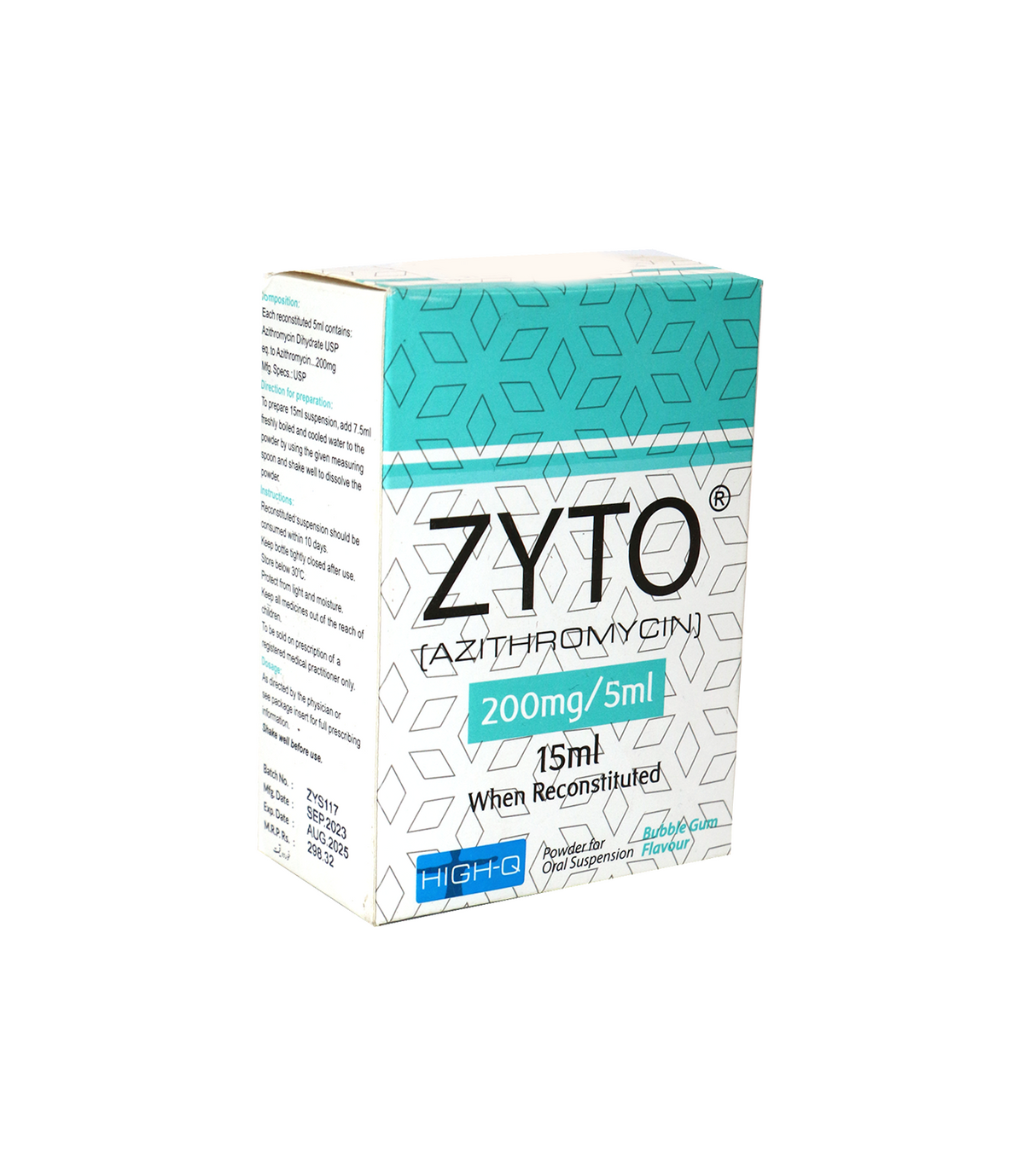 syp zyto 200mg/5ml 15ml