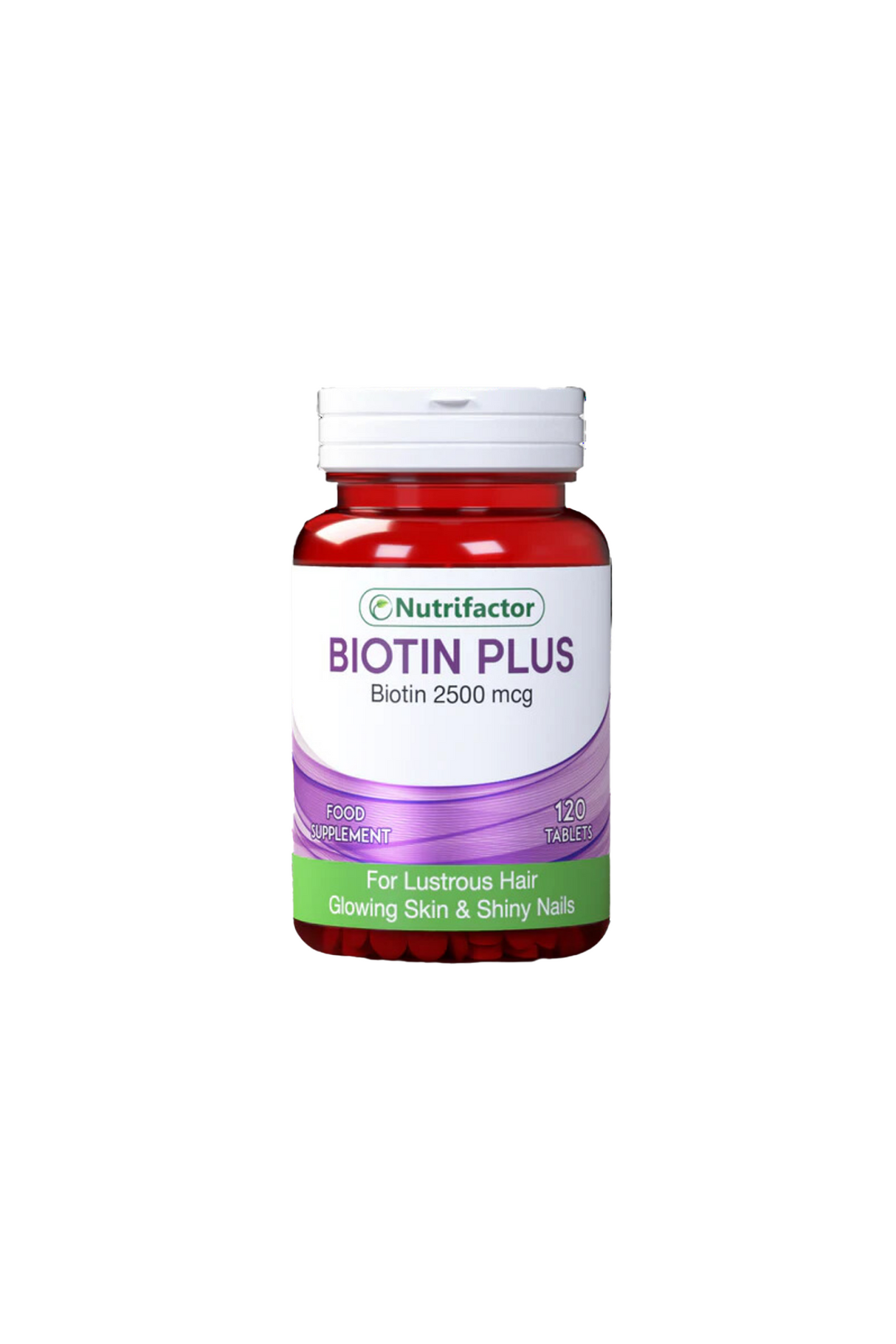 nutrifactor tab biotin plus 2500mcg 120t 1s