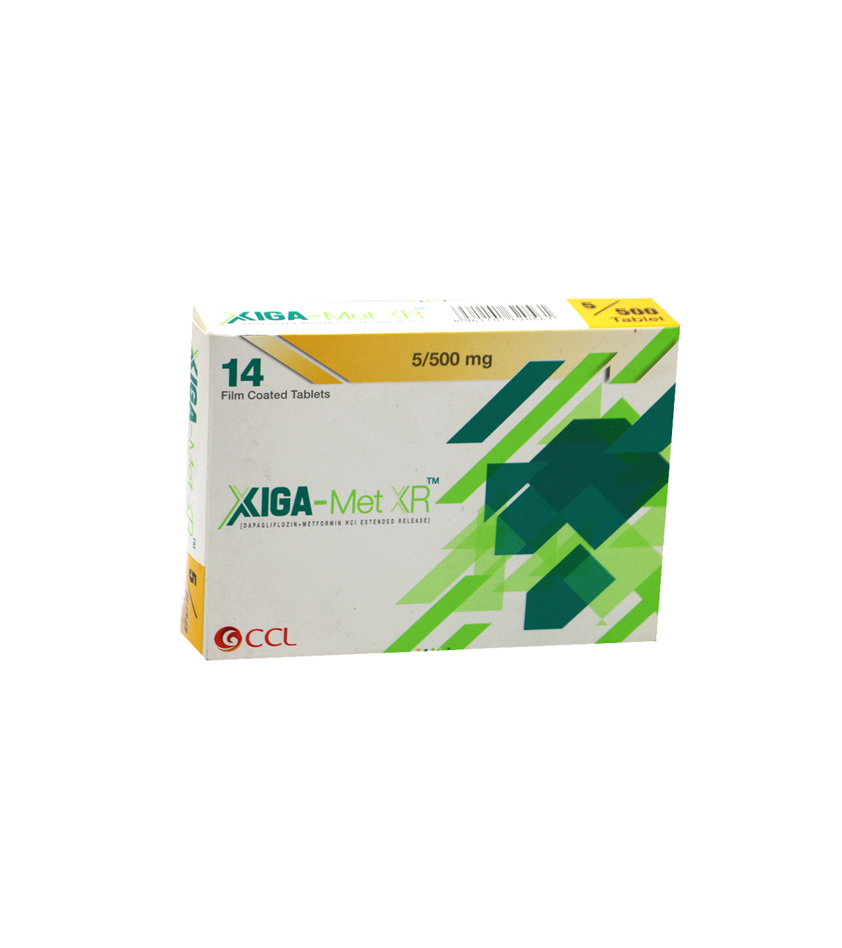tab xiga met xr 5/500mg 14s