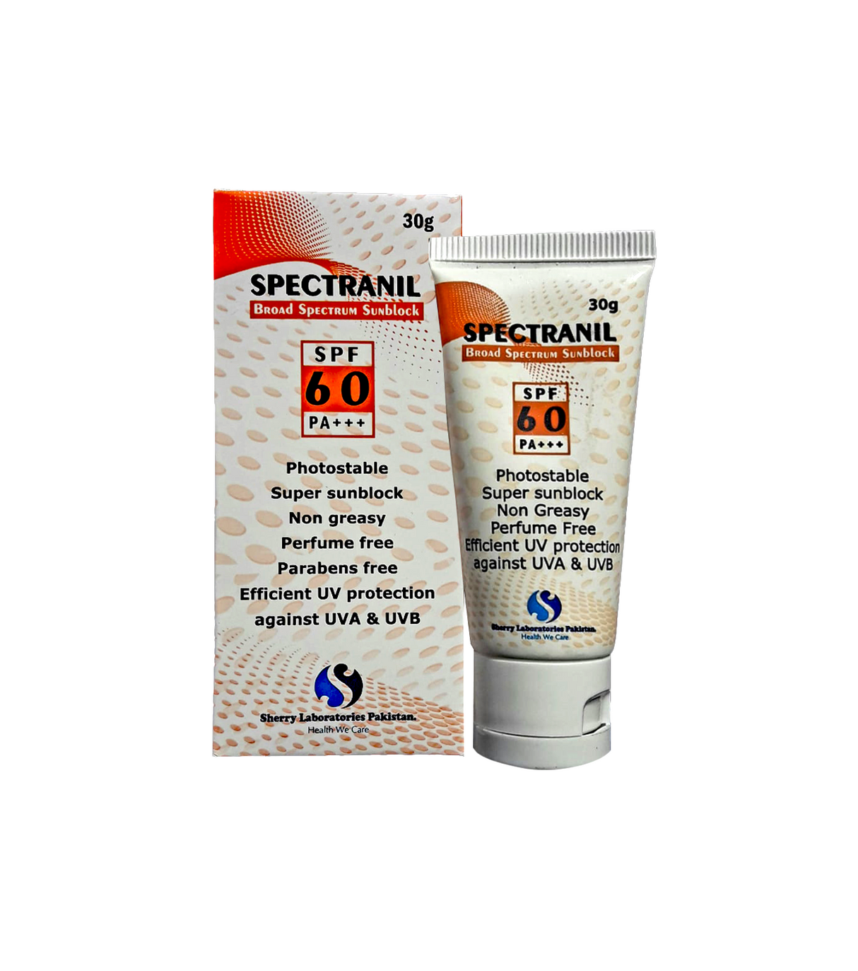 sunblock spectranil spf60 30g