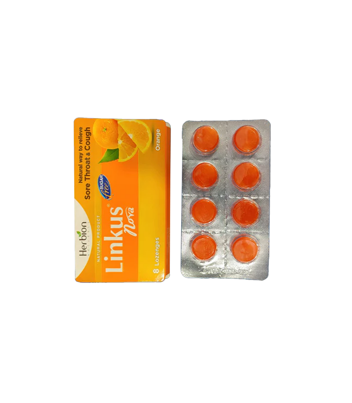 herbion tab linkus nova orange sf 8p 1s