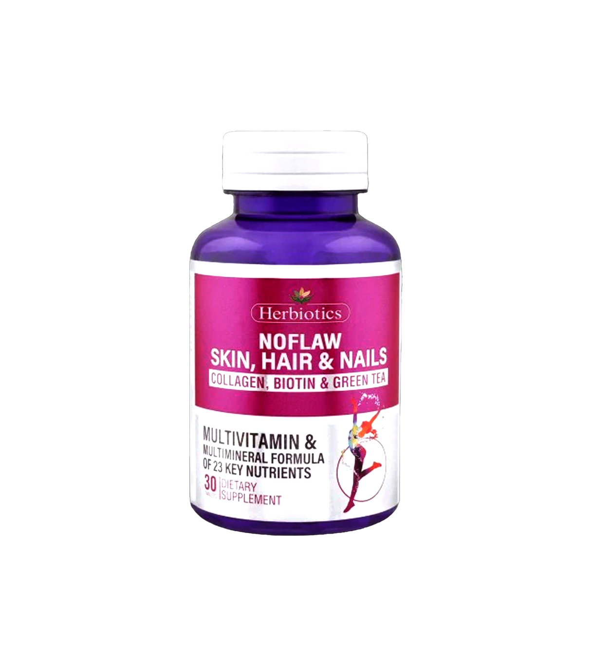 herbiotics tab noflaw skin hair nail 30t 1s