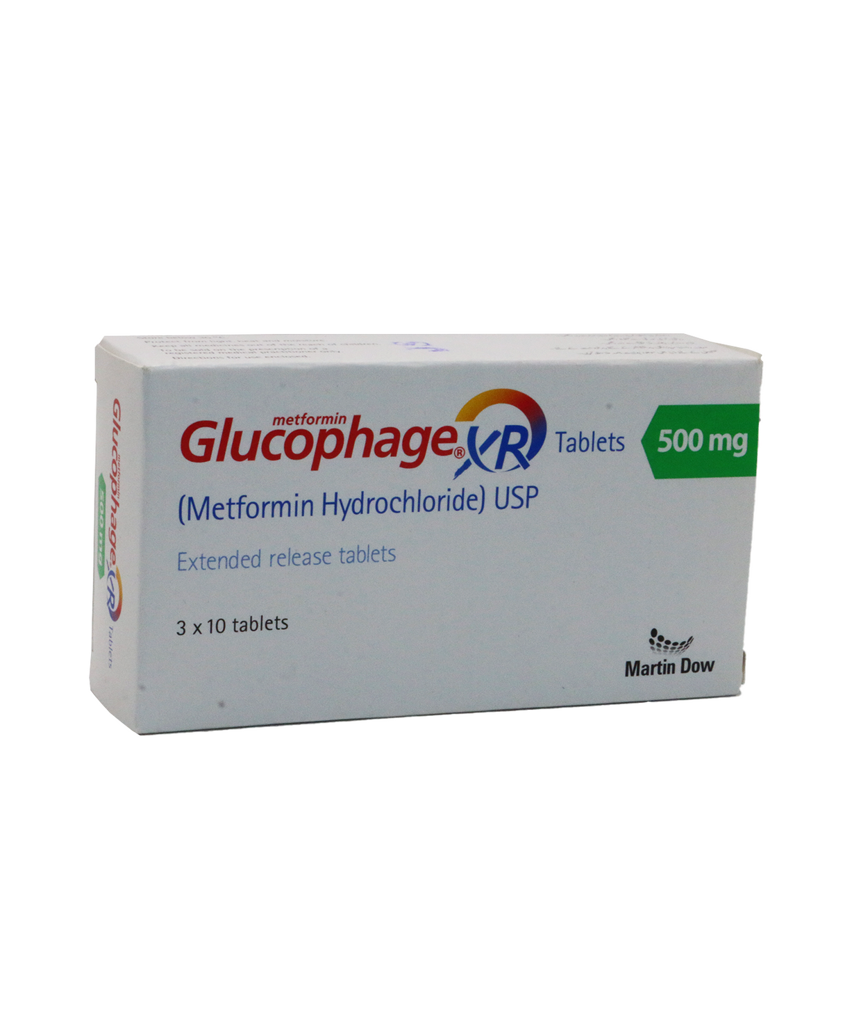 tab glucophage xr 500mg 30s mark