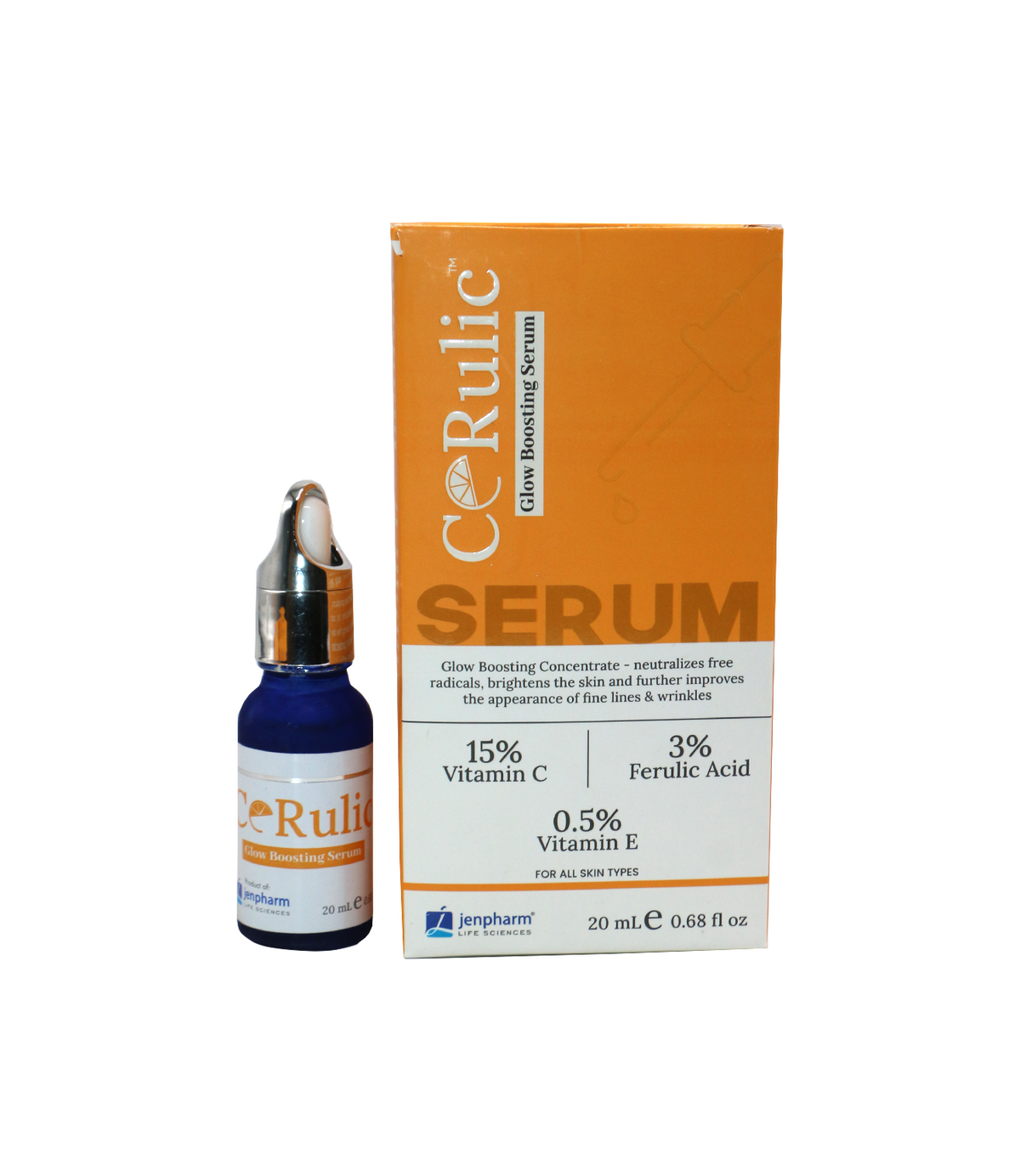 jenpharm serum cerulic glow boosting 20ml