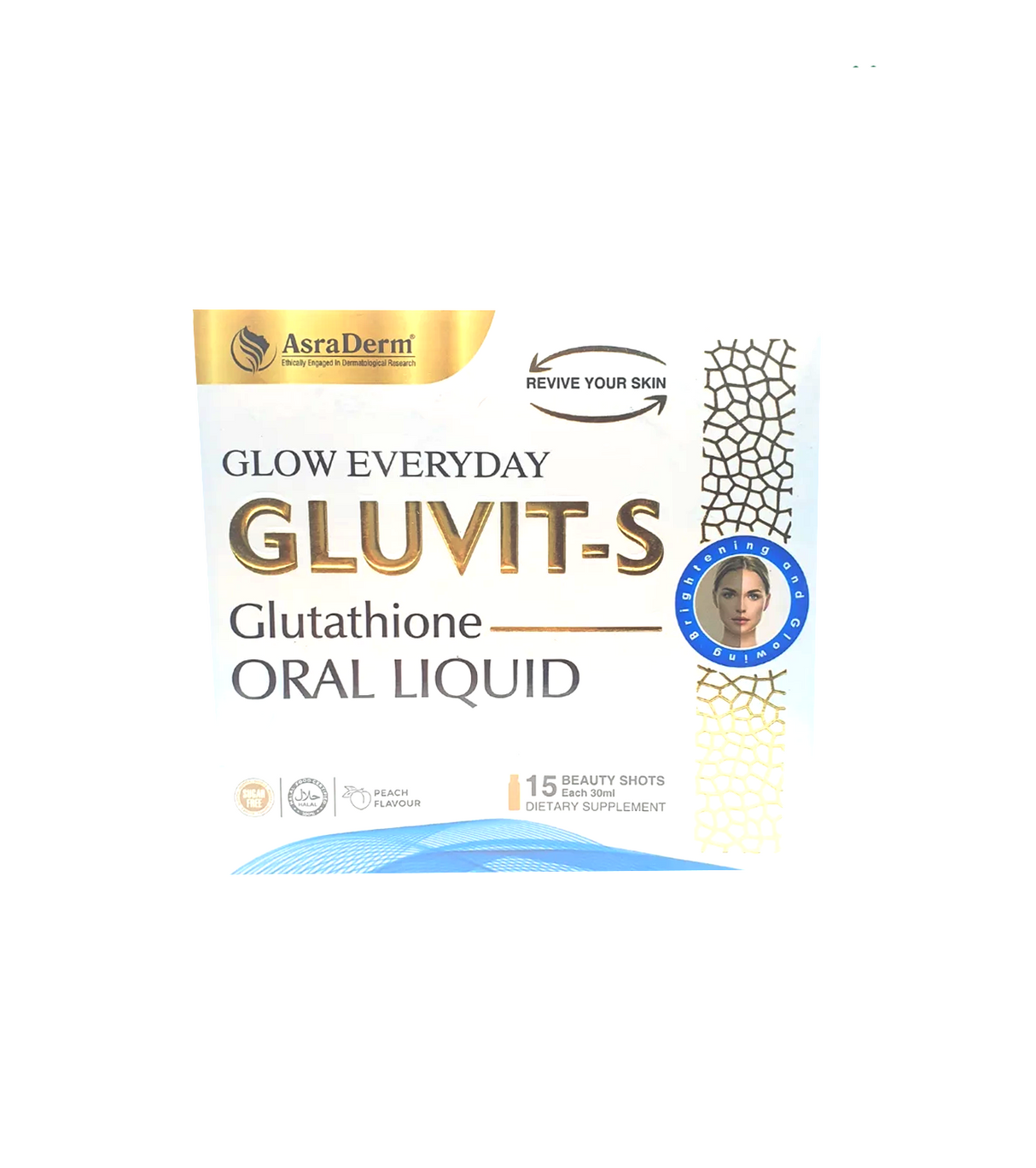 gluvit s beauty shots 30ml 15p 1s asra derm