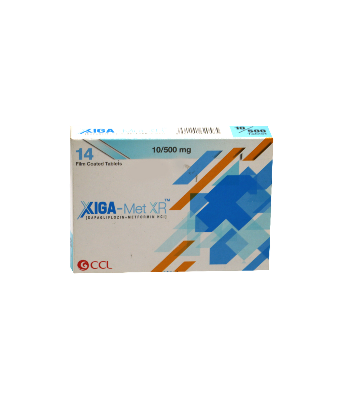 tab xiga met xr 10/500mg 14s