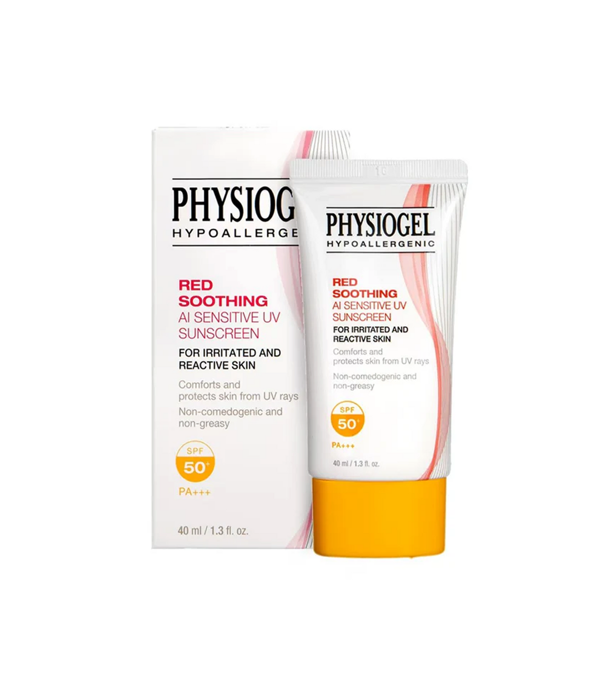 physiogel sunscreen red soothing 40ml