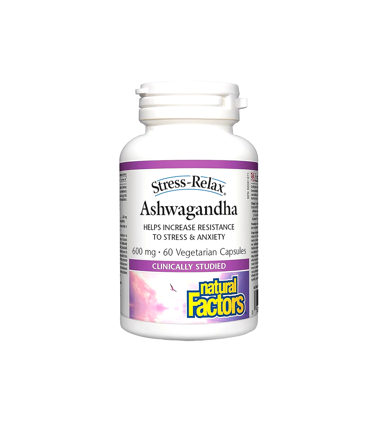 natural factors cap ashwaganda 60p 1s