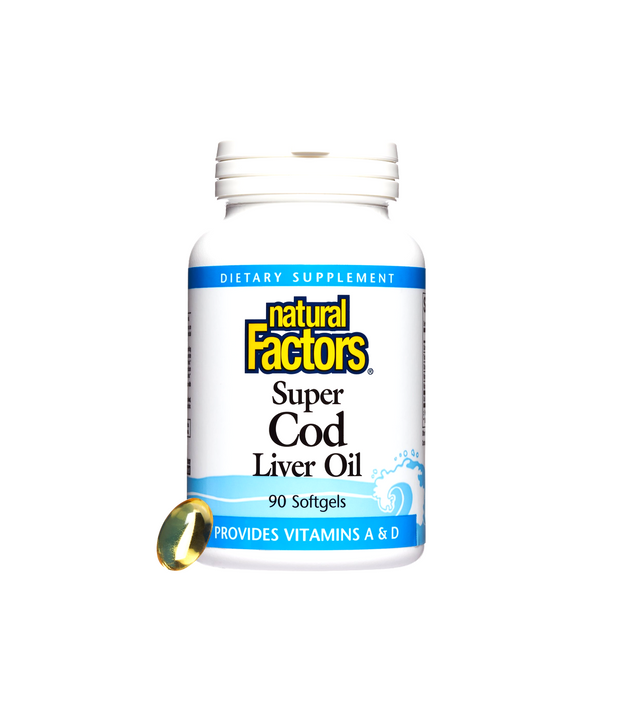 Natural Hec Cod natural factors cap super cod liver oil 90p 1s – KK Mart