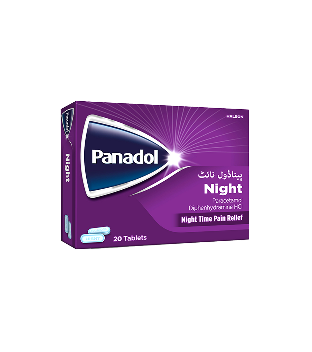 tab panadol night 20s