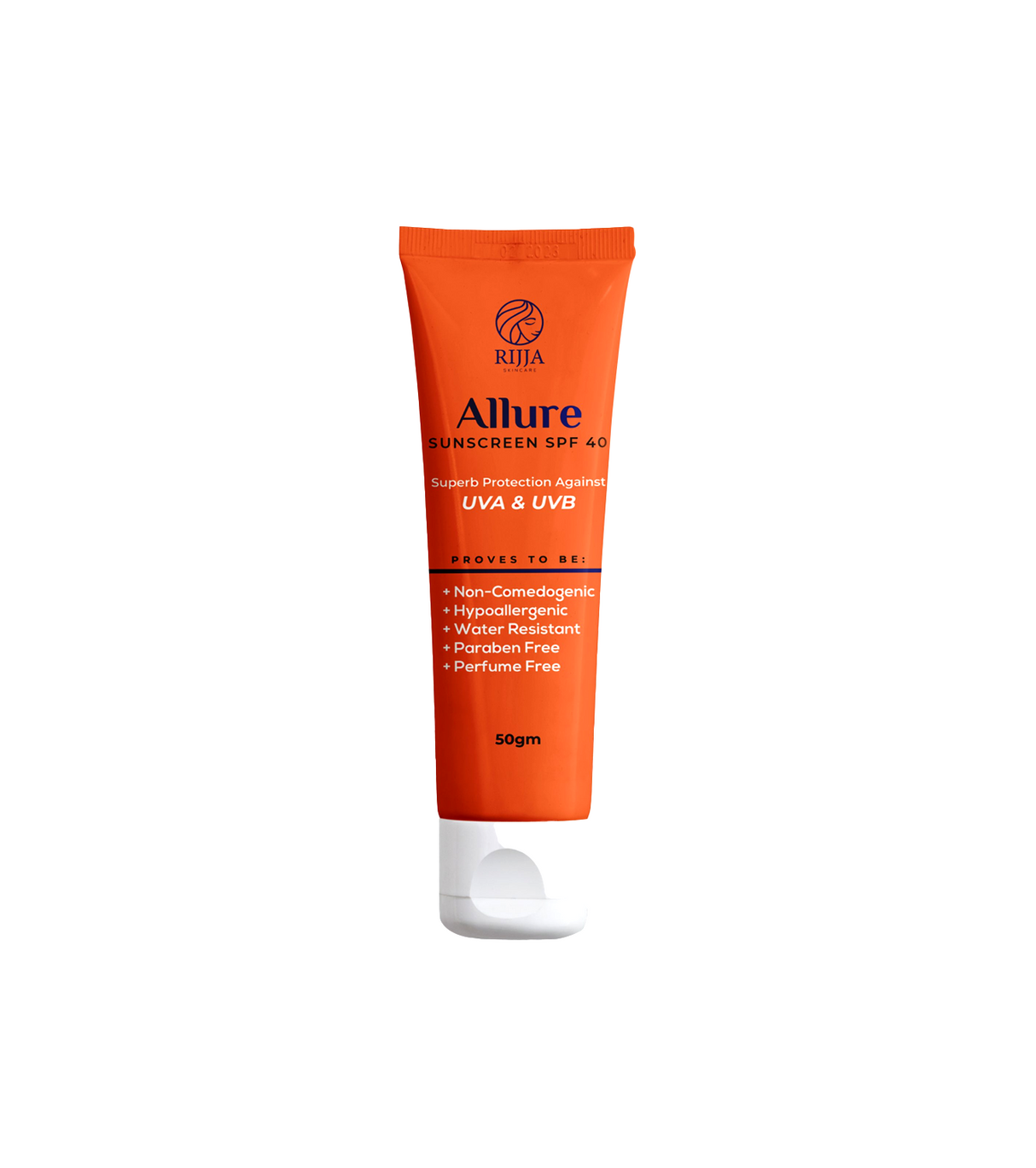 allure sunscreen spf40 50g