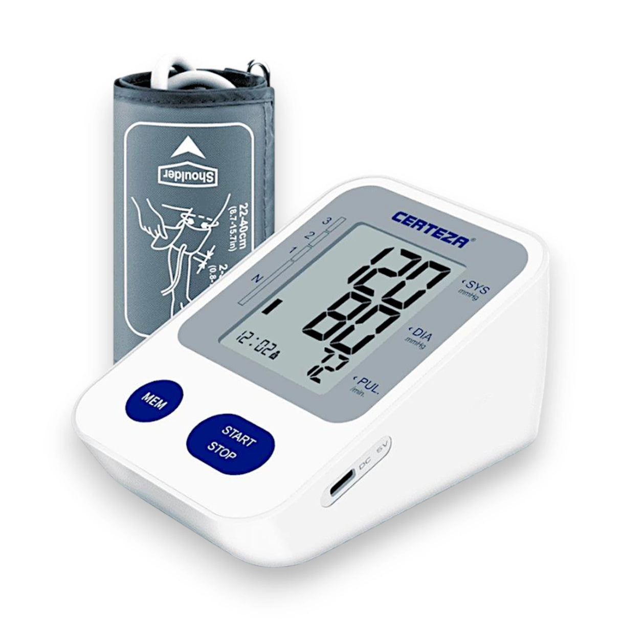 certeza digital blood pressure monitor bm-400