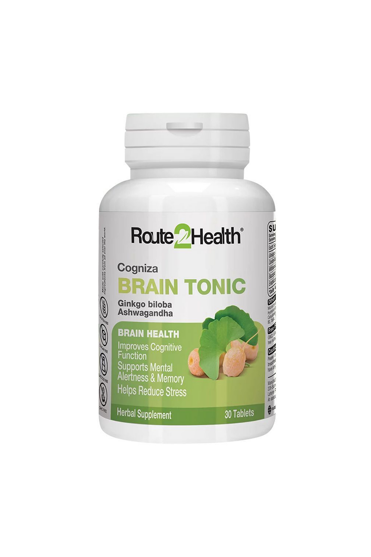 route 2 health tab cogniza brain tonic 30t 1s