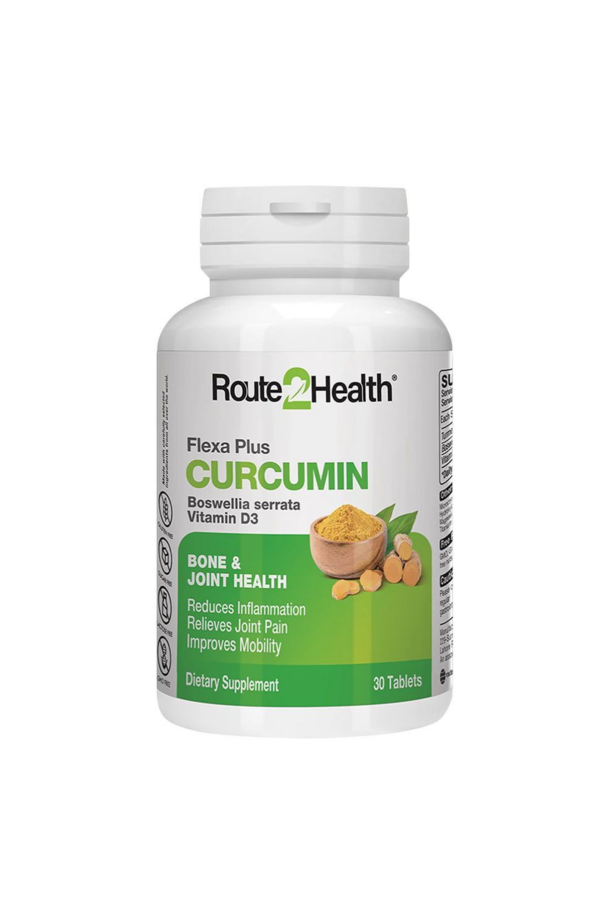 route 2 health tab felxa plus curcumin 30t 1s