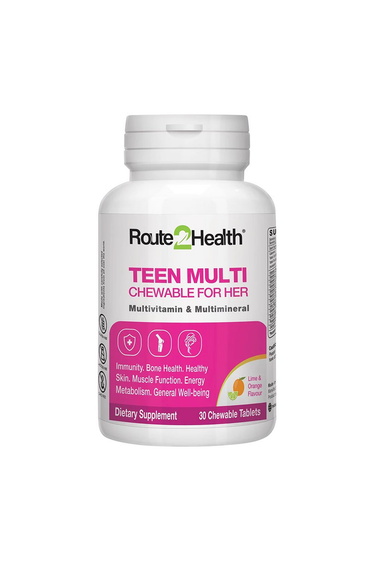 route 2 health tab teen multi her 30t 1s
