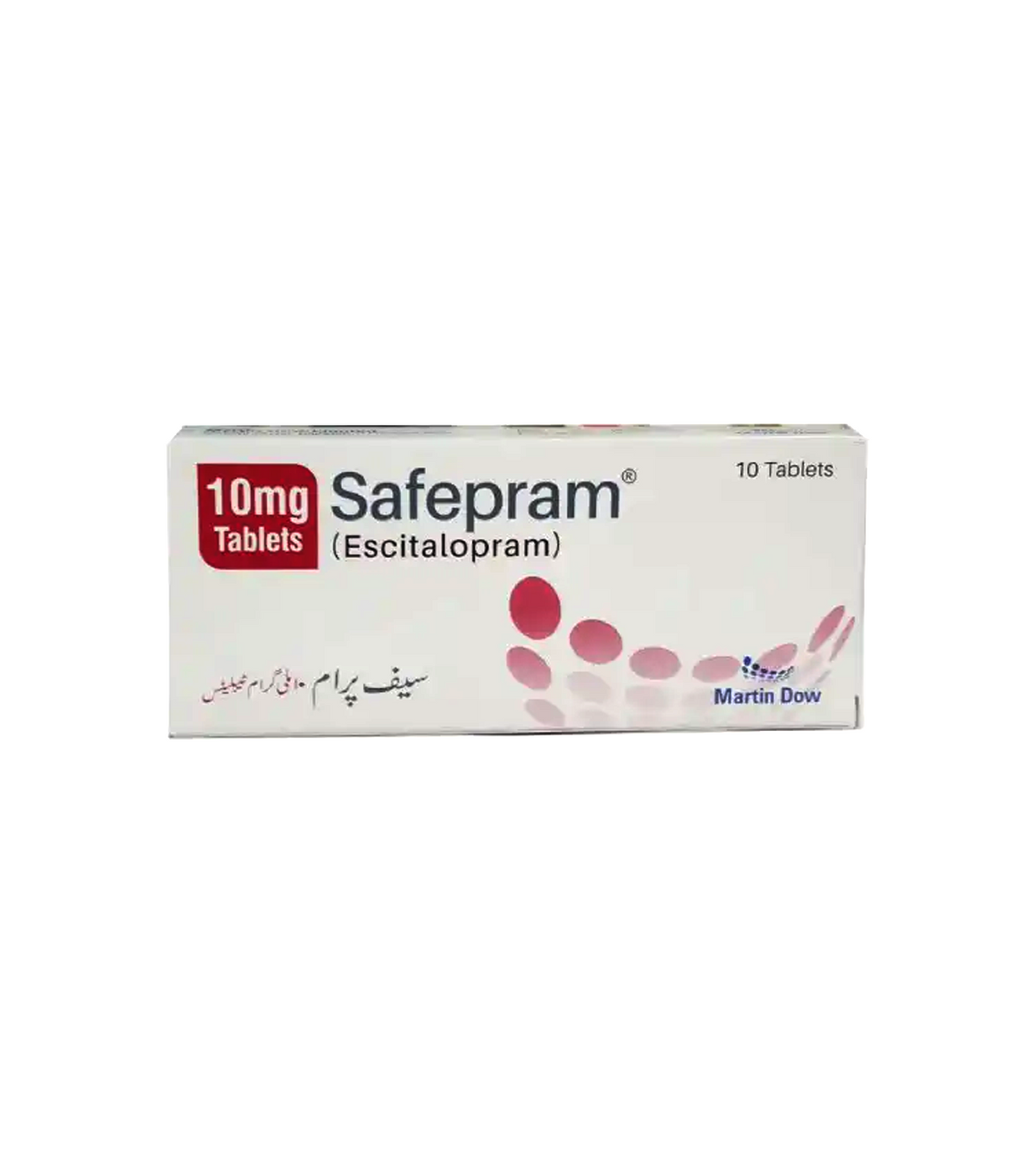 tab safepram 10mg 14s martin