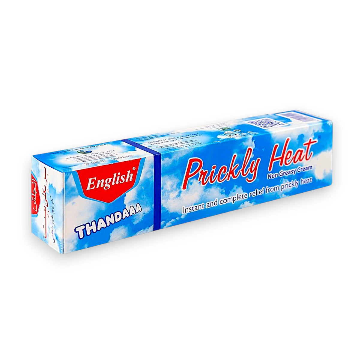 cream english prickly heat thanda 75g